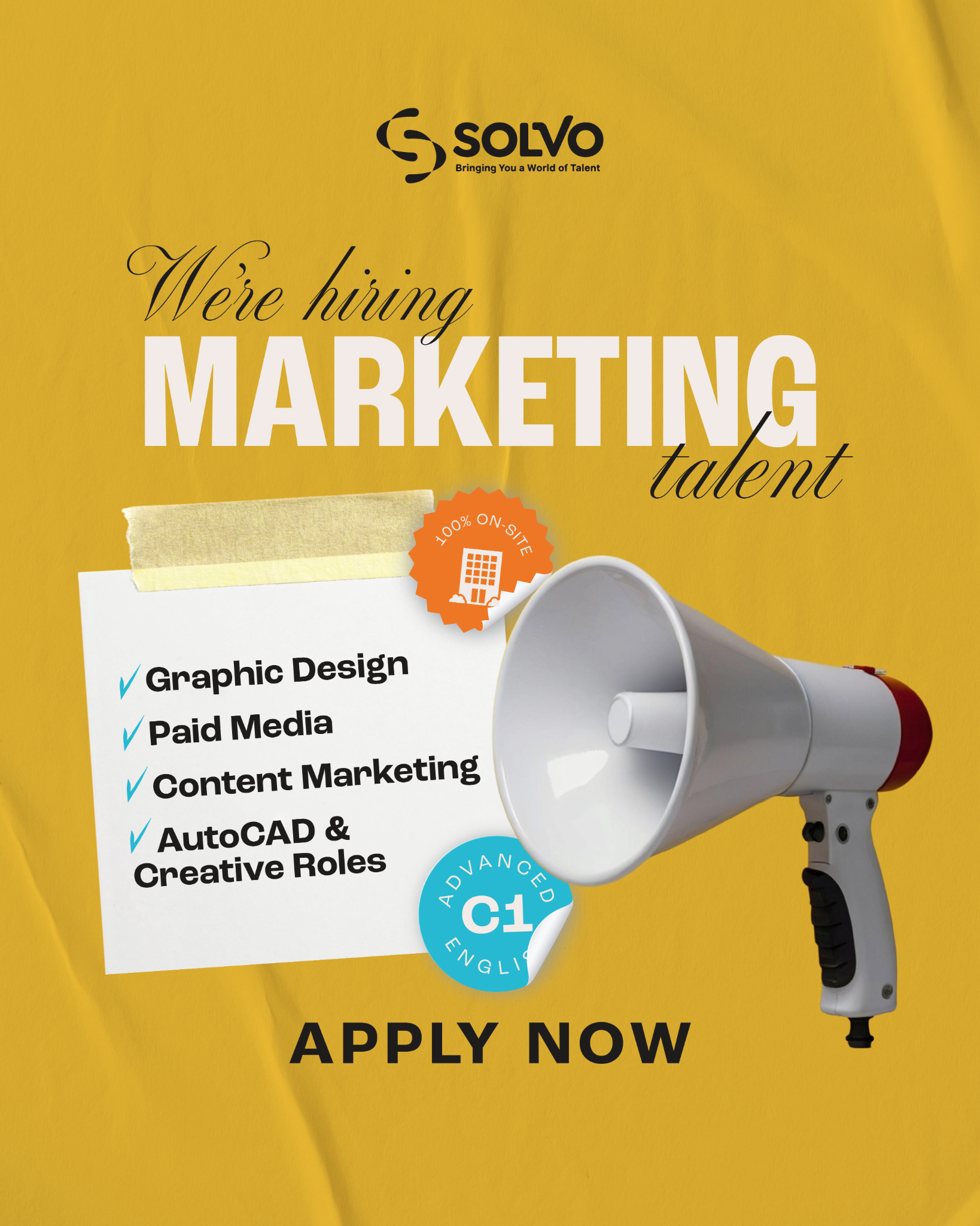 Solvo Global Facebook ad