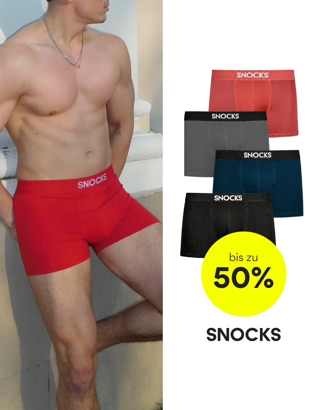 Snocks Facebook ad