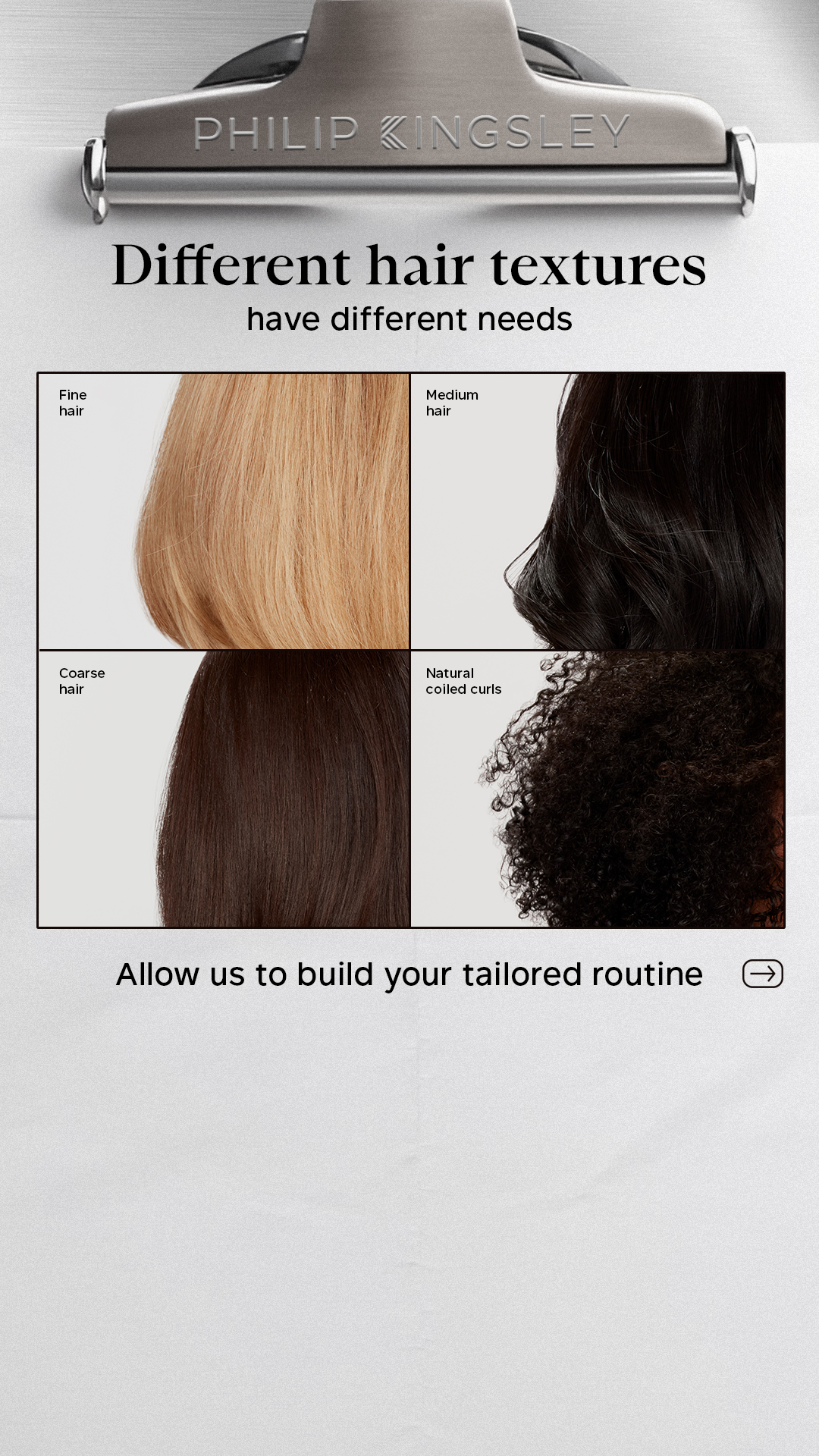 Philip Kingsley Facebook ad: Struggling with dry or thinning hair?