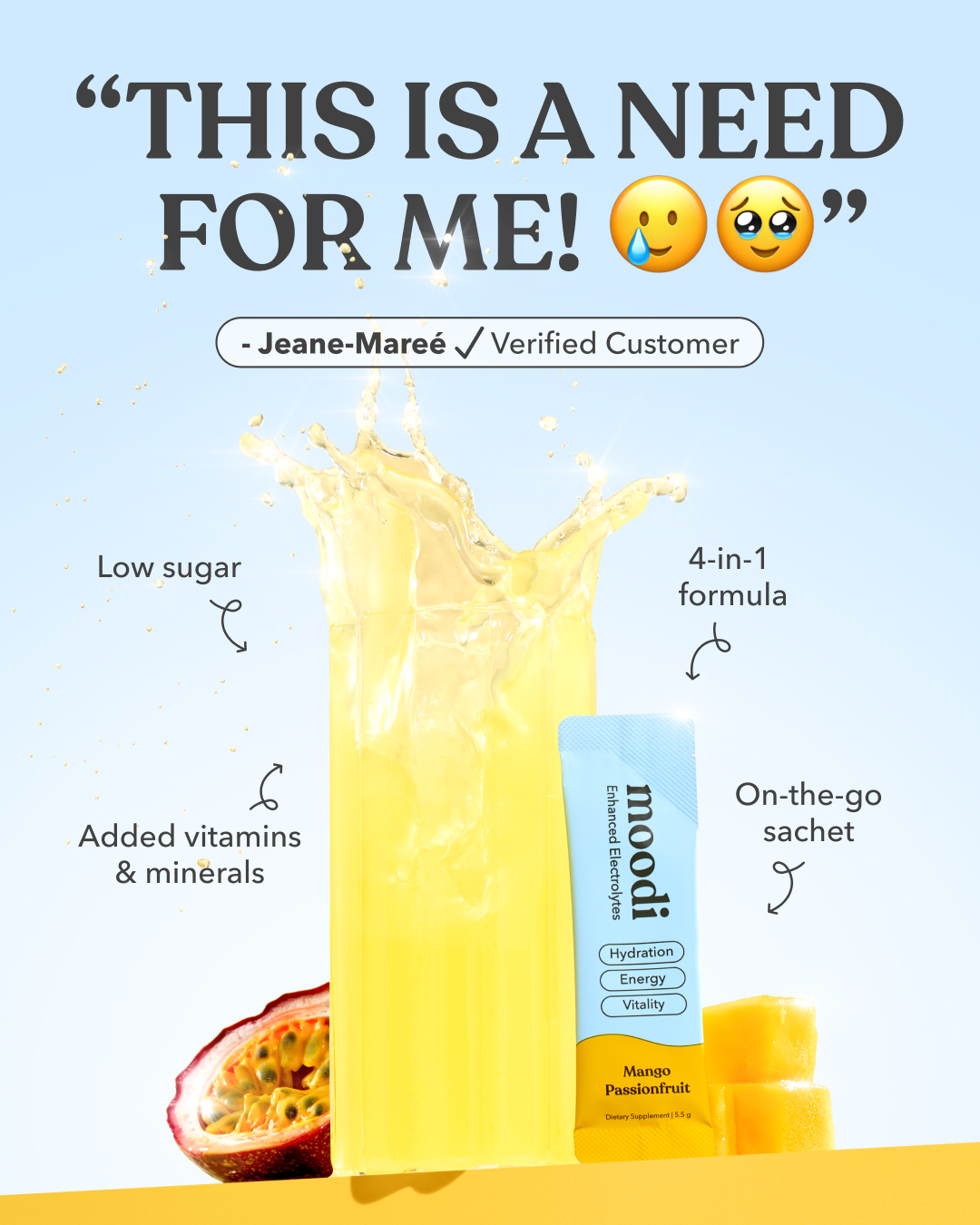 Moodi Facebook ad