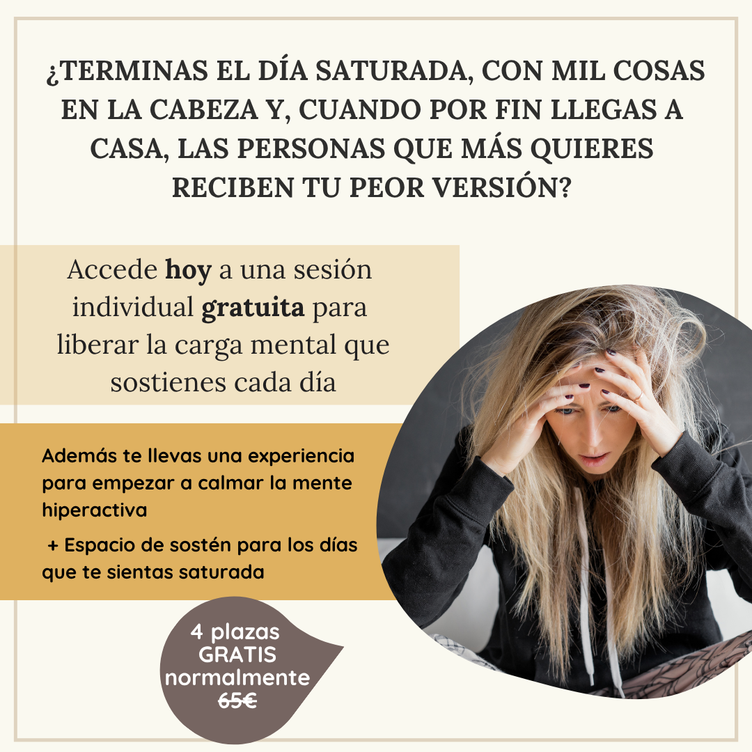 Vuelve a Ti Facebook ad: ¿TERMINAS EL DÍA SATURADA, CON MIL COSAS EN LA CABEZA Y…