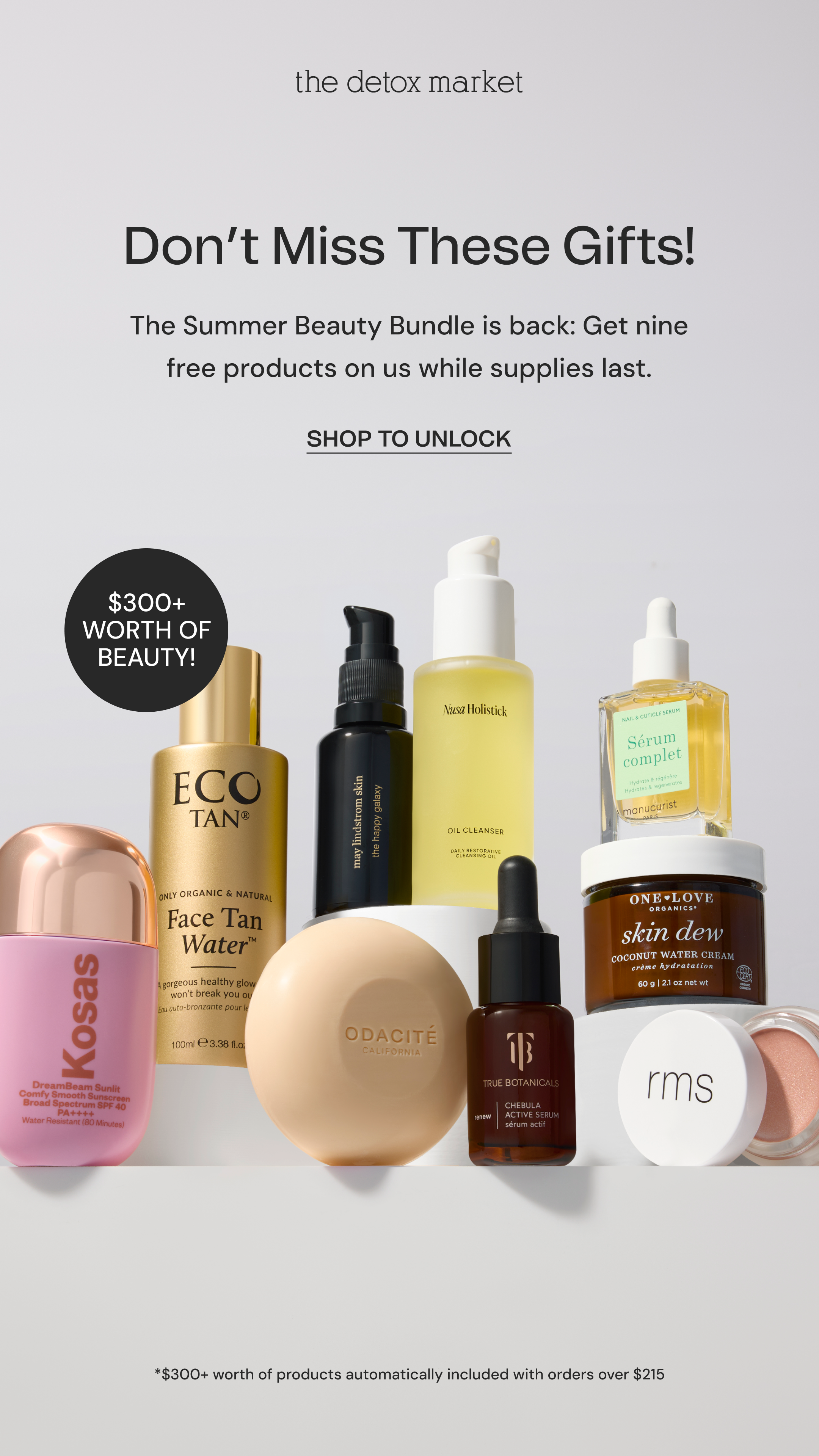 The Detox Market Facebook ad