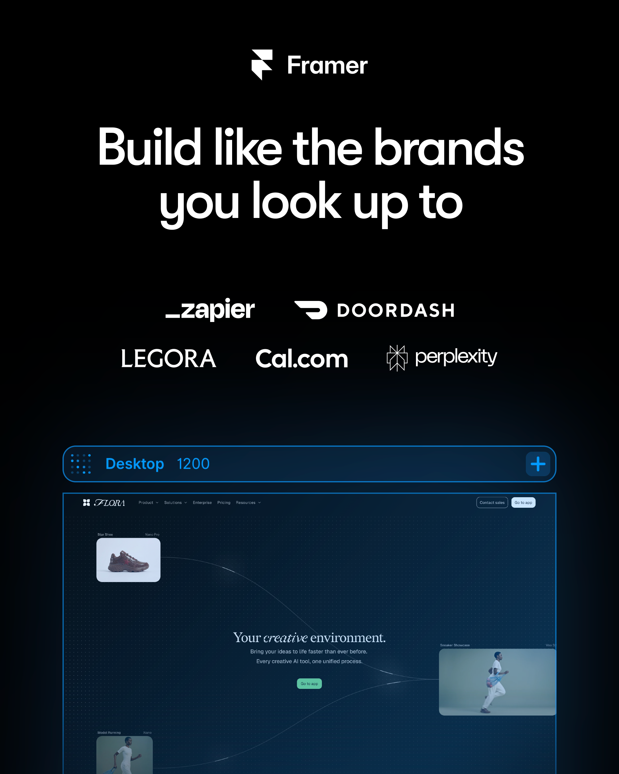 Framer Facebook ad