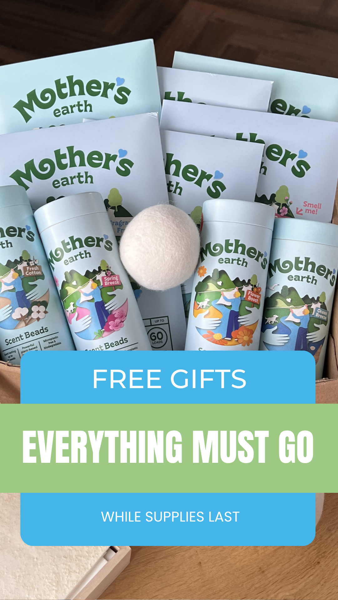 Mothers Earth Facebook ad
