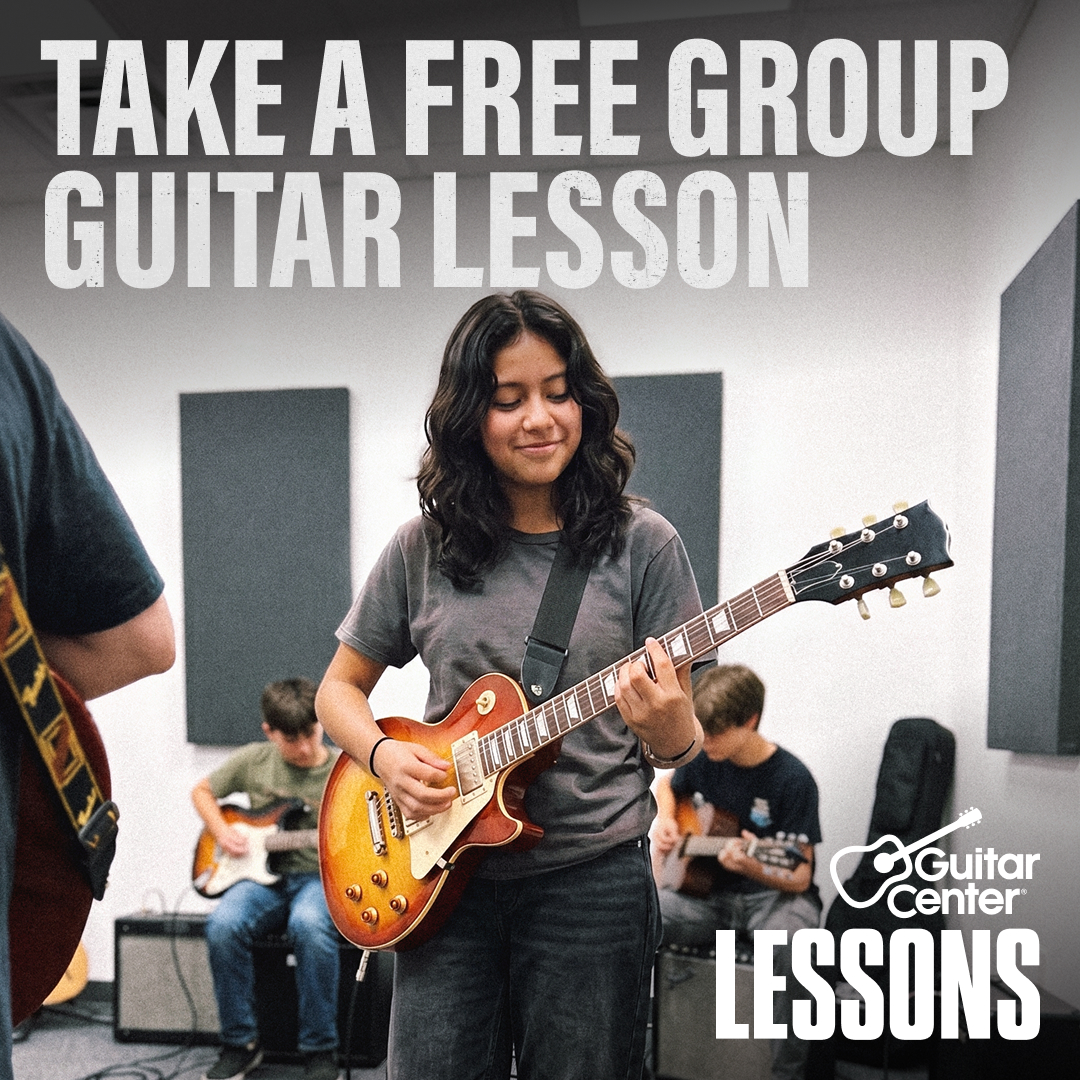 Guitar Center Facebook ad