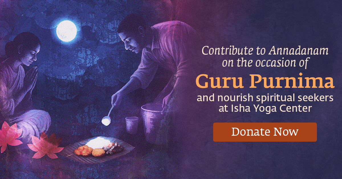 Isha Foundation Facebook ad