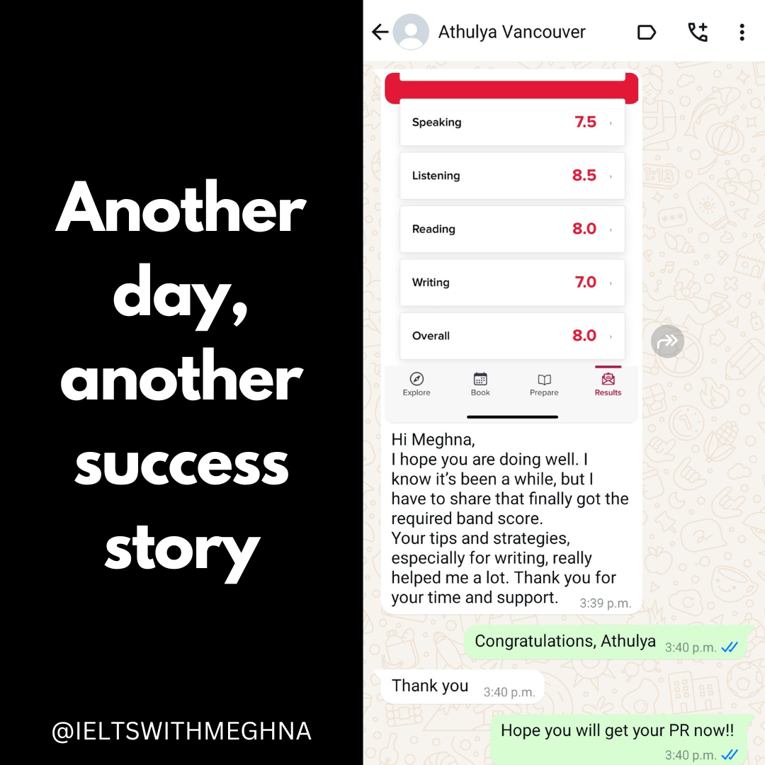 IELTS with Meghna Facebook ad