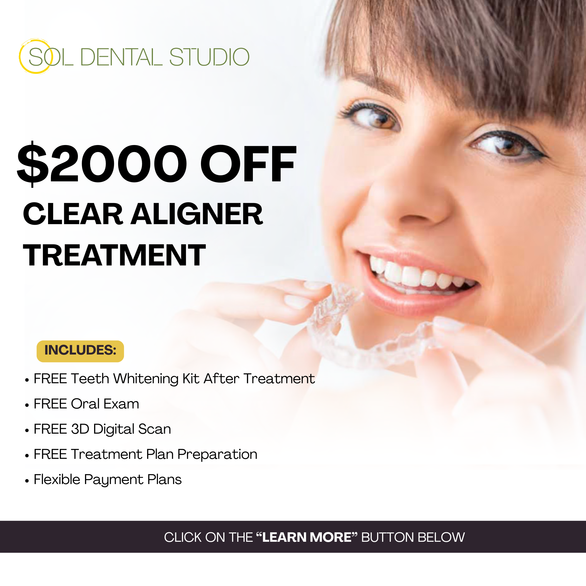 Sol Dental Studio Facebook ad from Apr 10, 2026