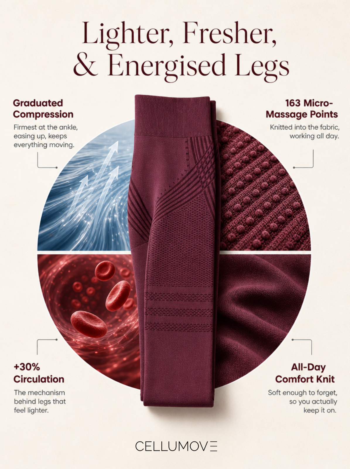Cellumove Facebook ad: The Viral Leggings Everyone’s Talking About