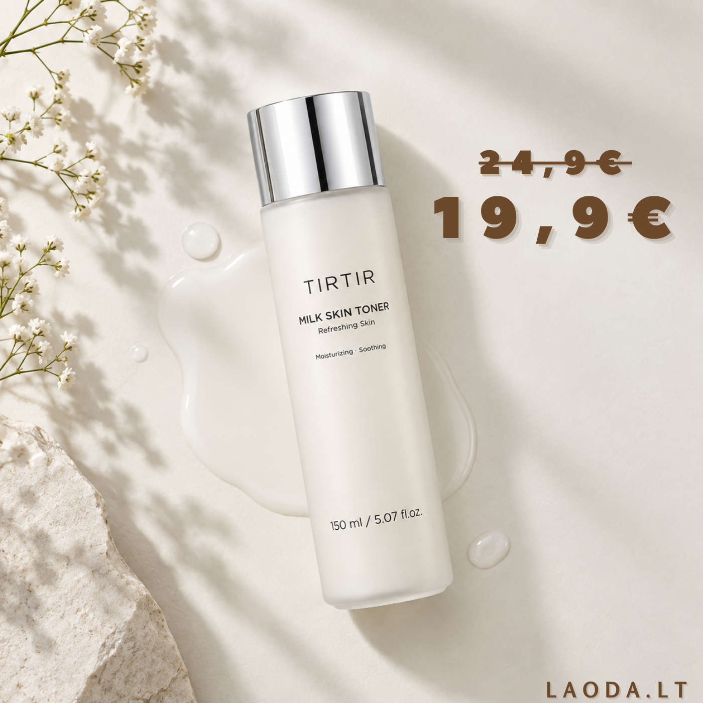 LaOda.lt Facebook ad: TIRTIR Milk Skin Toner