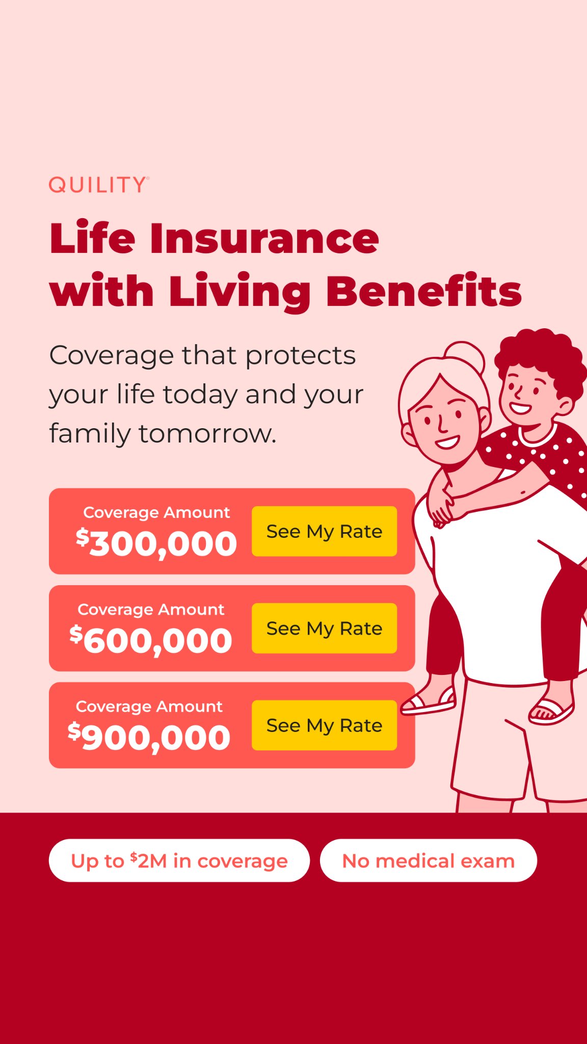 Quility Insurance Facebook ad