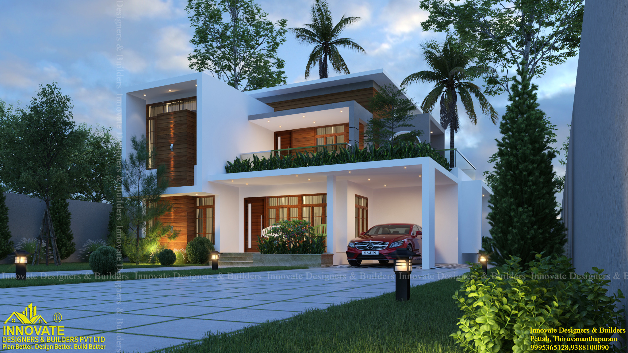 Innovate Designers & Builders Pvt Ltd Facebook ad: Construction Cost - 34 Lakhs.3 Bhk Home.