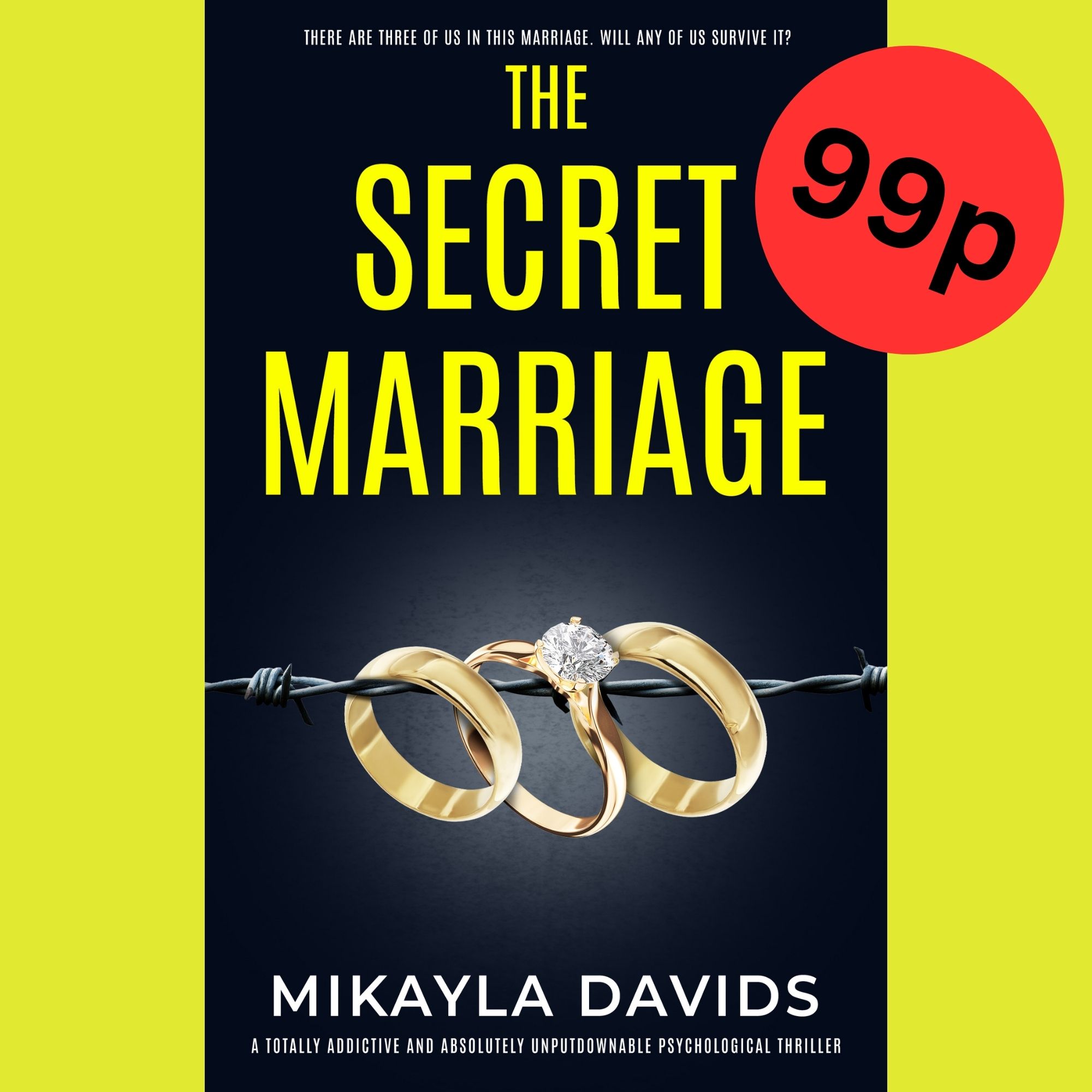 Mikayla Davids Books Facebook ad: Only 99p for a limited time on Amazon!