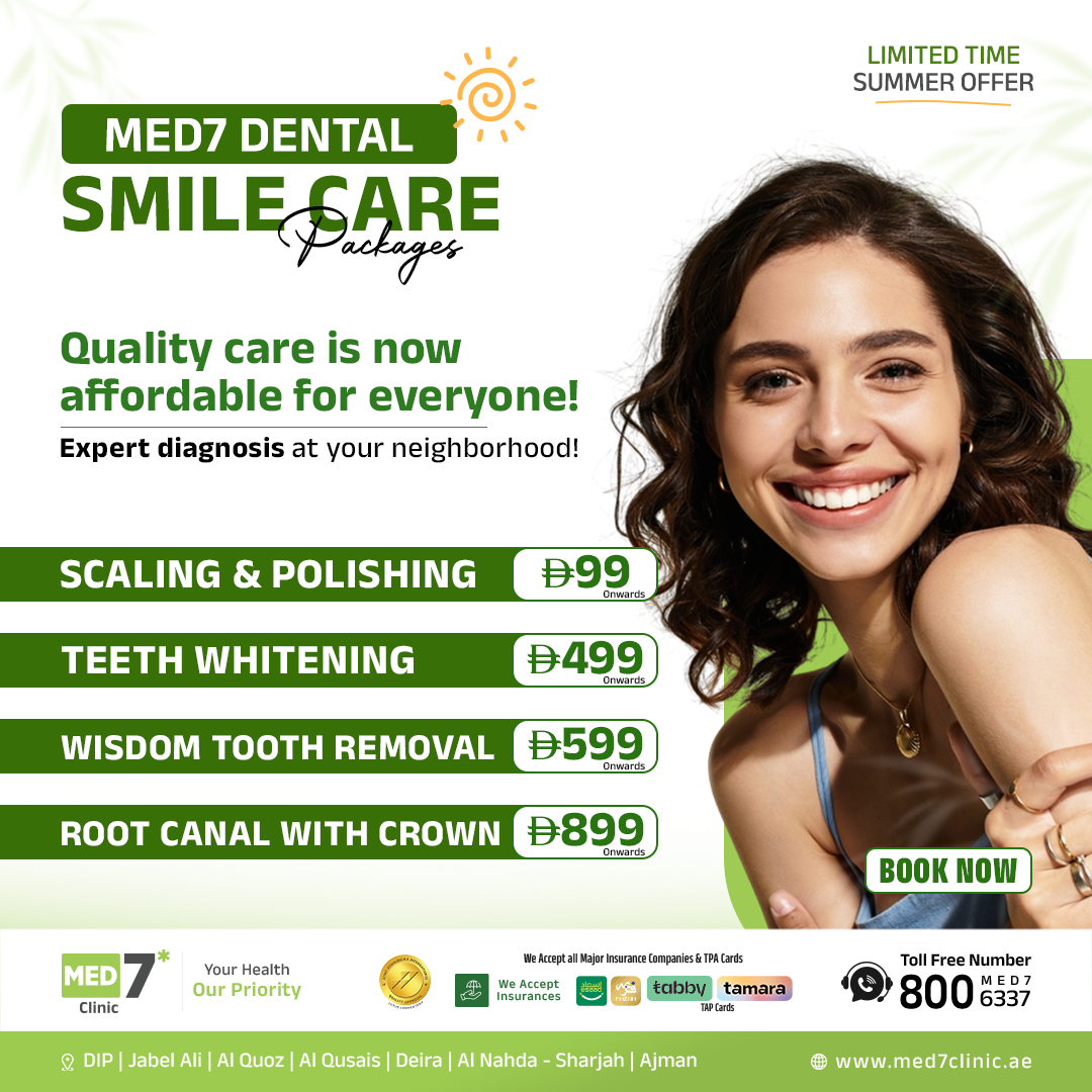 MED7 Clinics Facebook ad