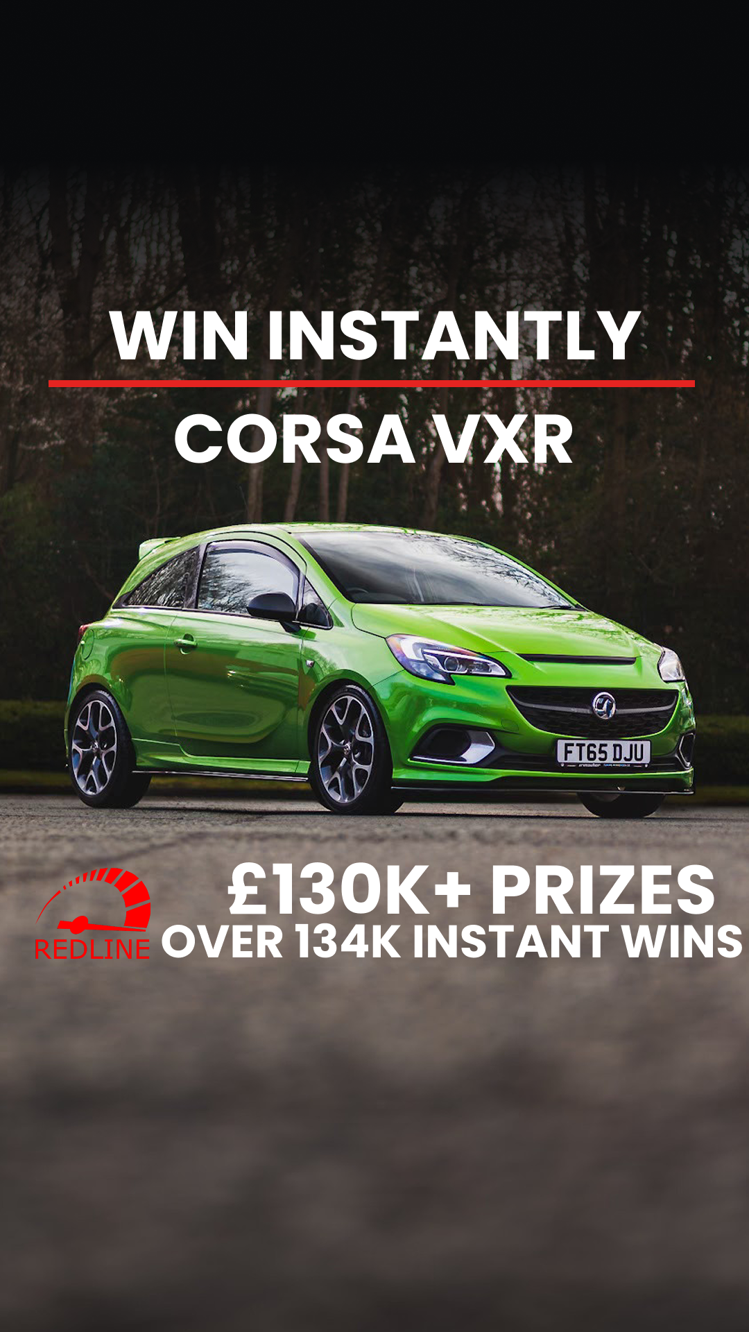 Redline Competitions Facebook ad