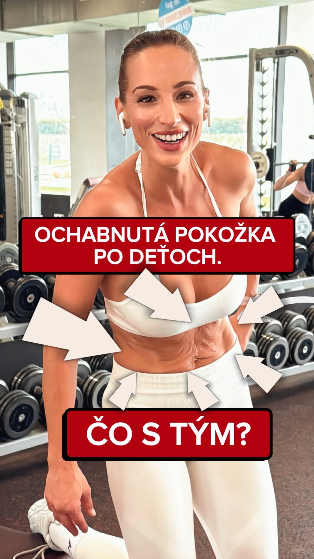 FITLAND.by.SANDRA Facebook ad: Ochabnutá pokožka po deťoch.