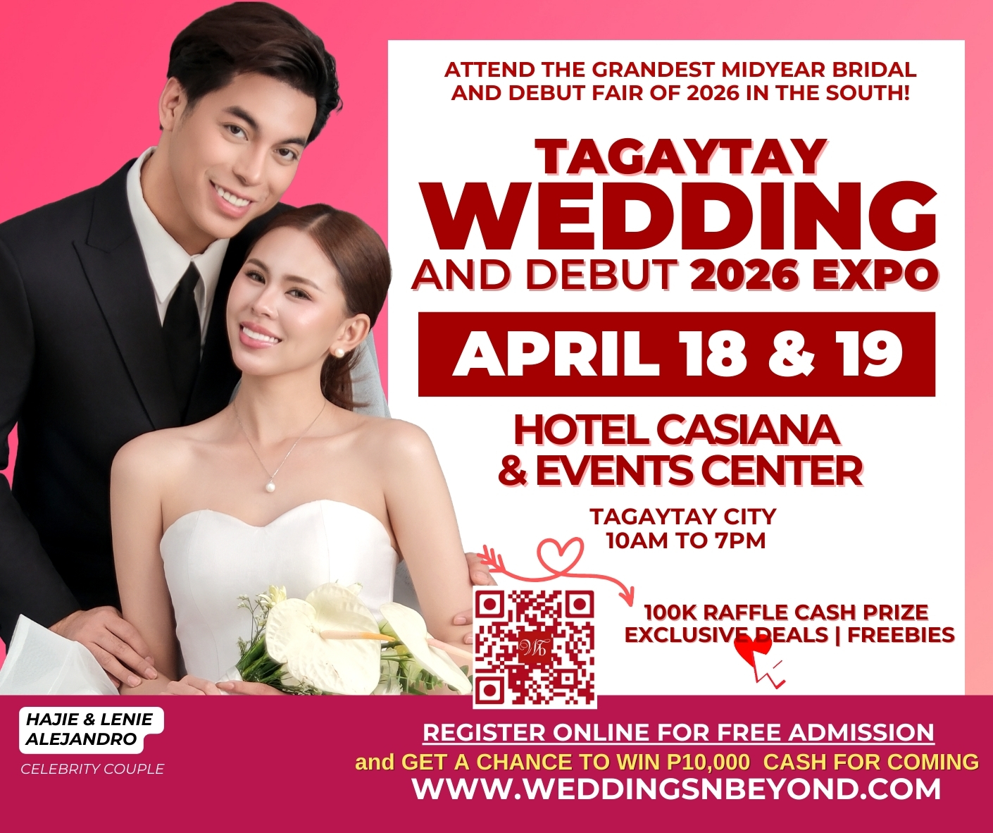 Weddings and Beyond Facebook ad