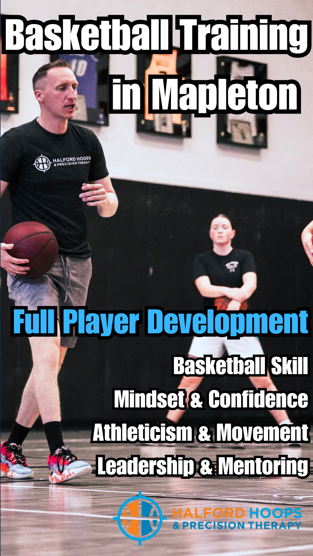 Halford Hoops & Precision Therapy Facebook ad