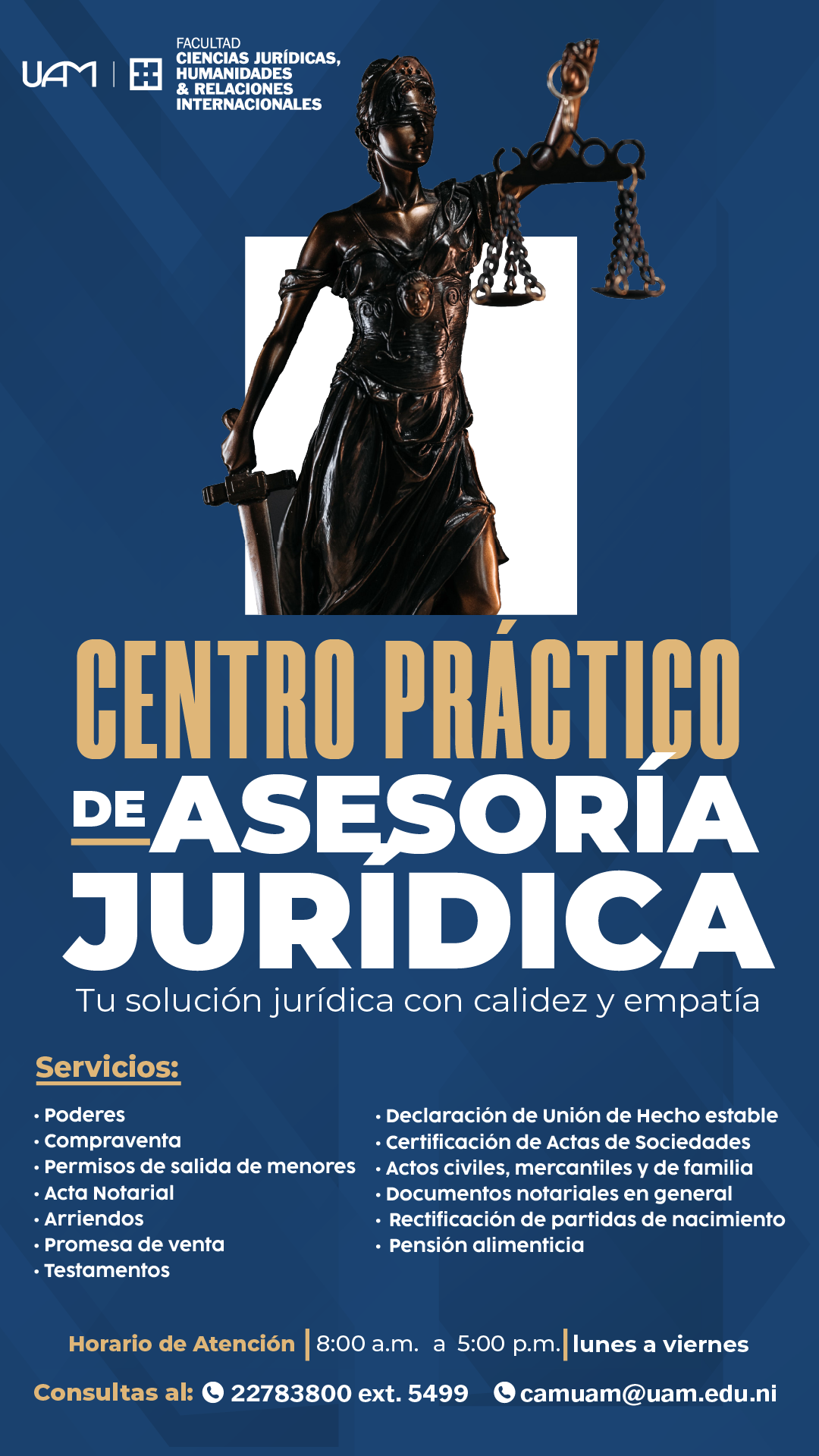 Universidad Americana UAM Facebook ad from Feb 11, 2026