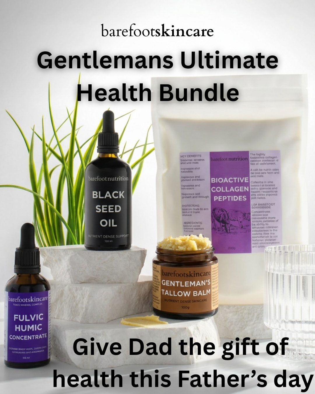 Barefoot Skincare Co Facebook ad