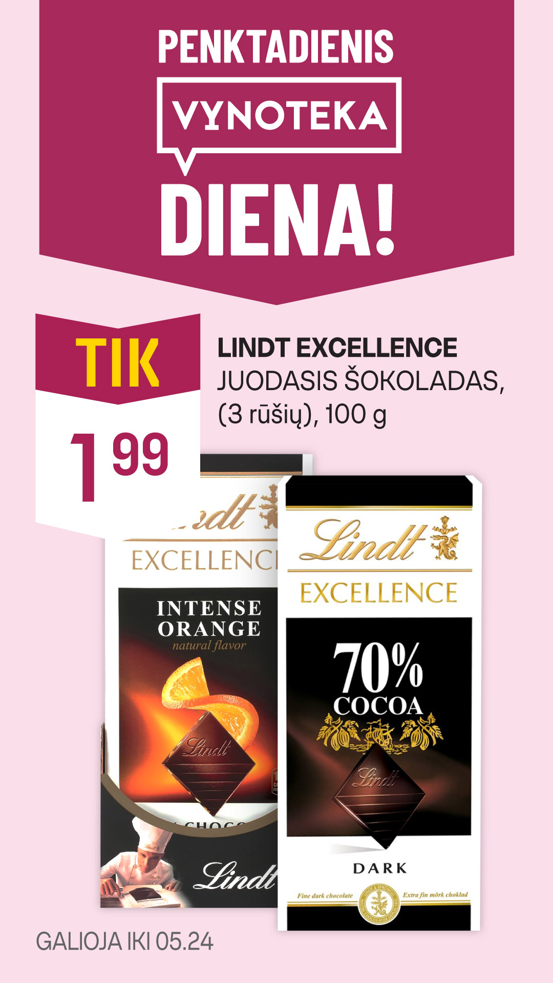 Vynoteka Lietuva Facebook ad from May 20, 2026