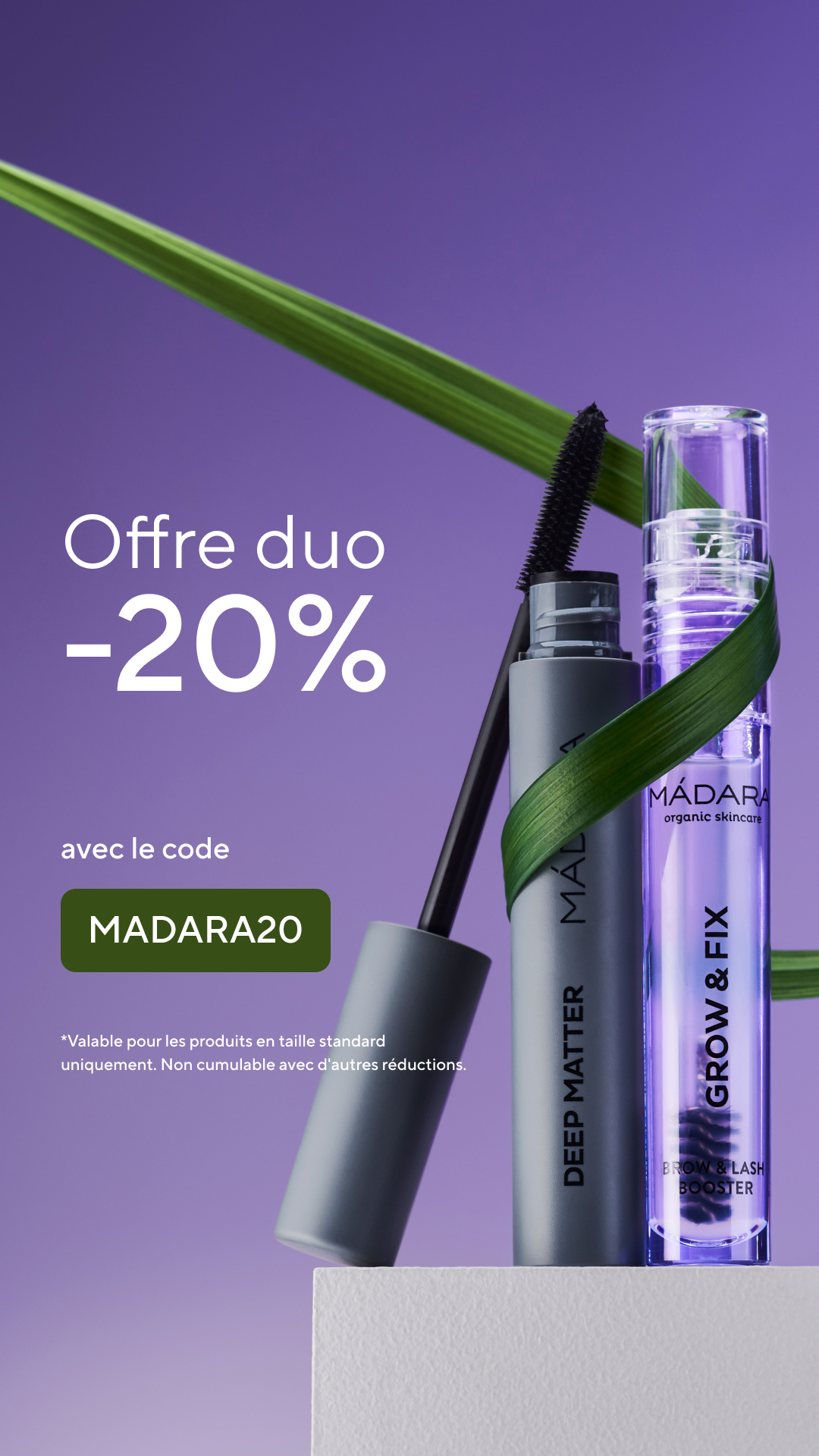 Mádara Organic Skincare Facebook ad
