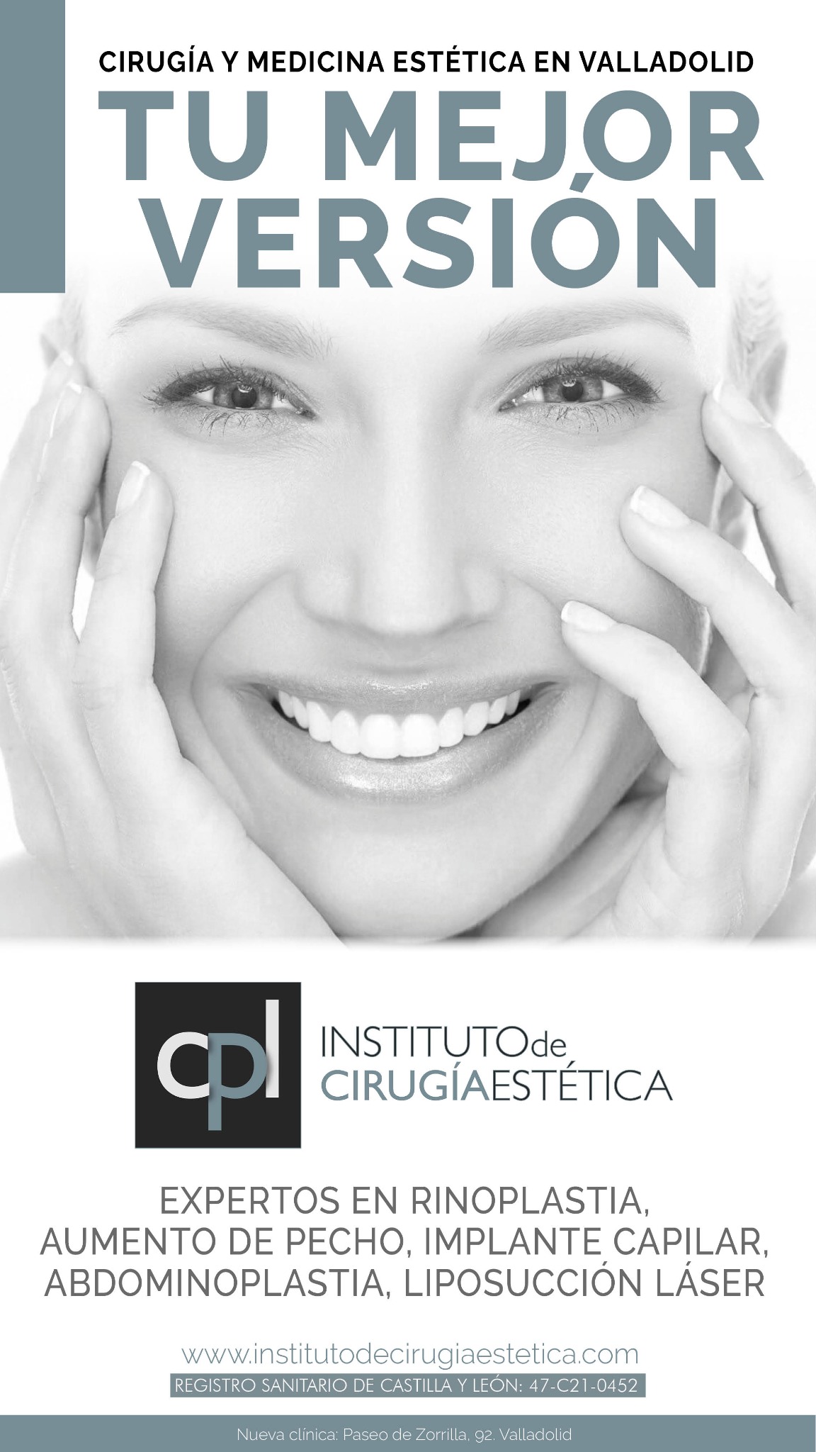 Instituto de Cirugía Estética Facebook ad: Cirugía estética en Valladolid