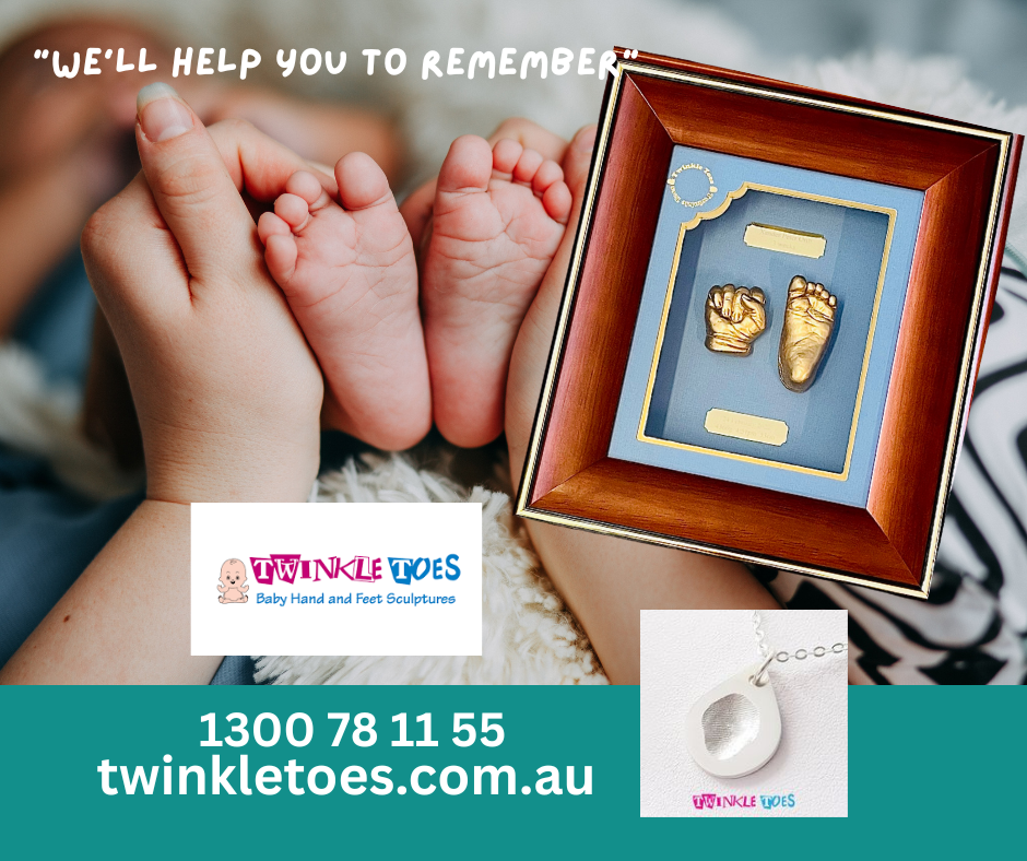 Nikki Andrews - Baby Hand & Feet Sculptures Facebook ad