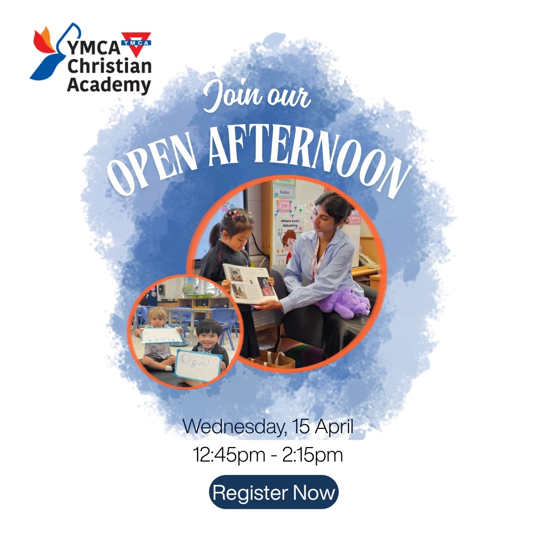 YMCA Christian Academy Facebook ad from Mar 12, 2026