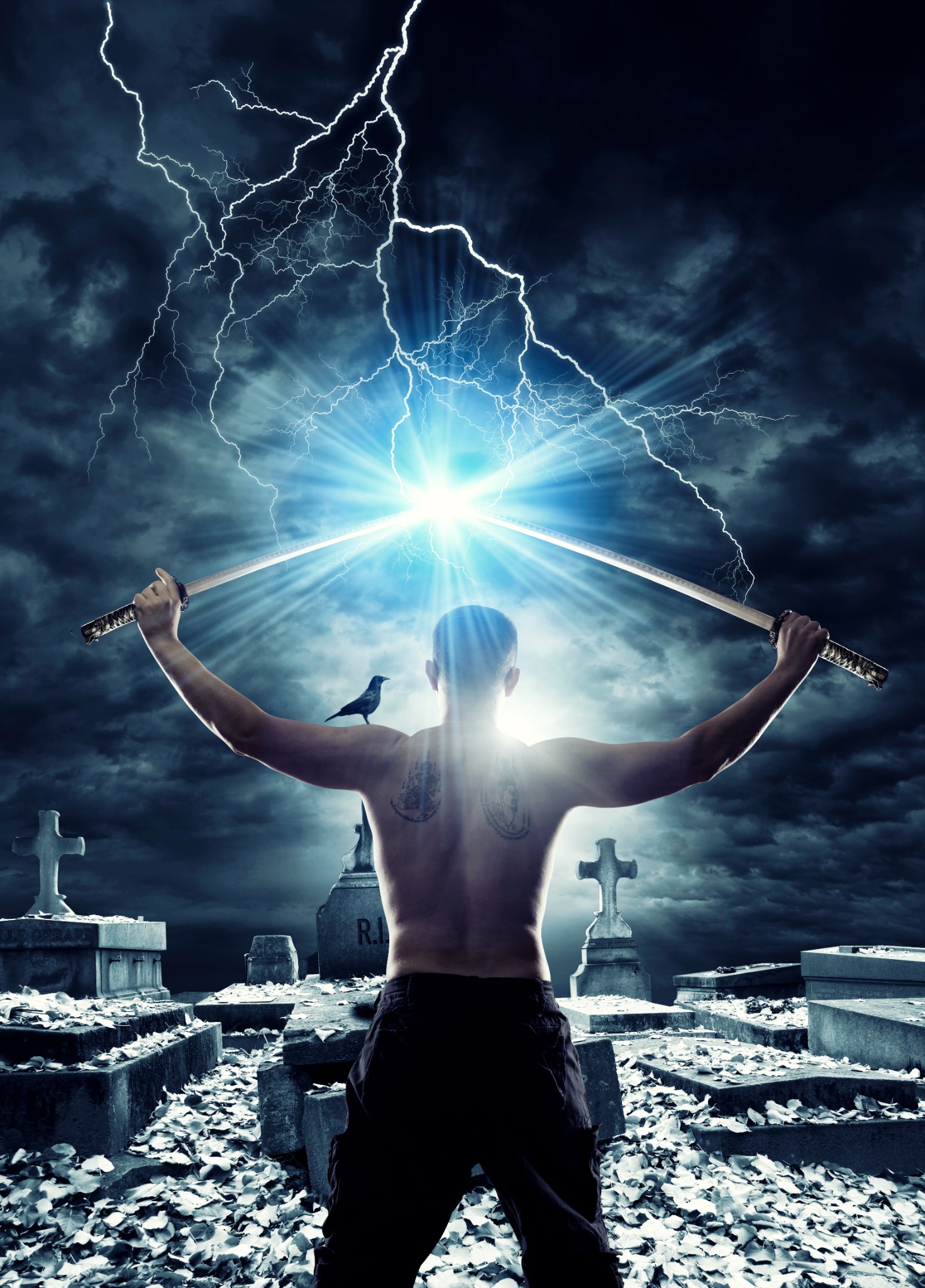 Author Ember-Raine Winters Facebook ad: Greek Gods are real and danger urks around every corner.