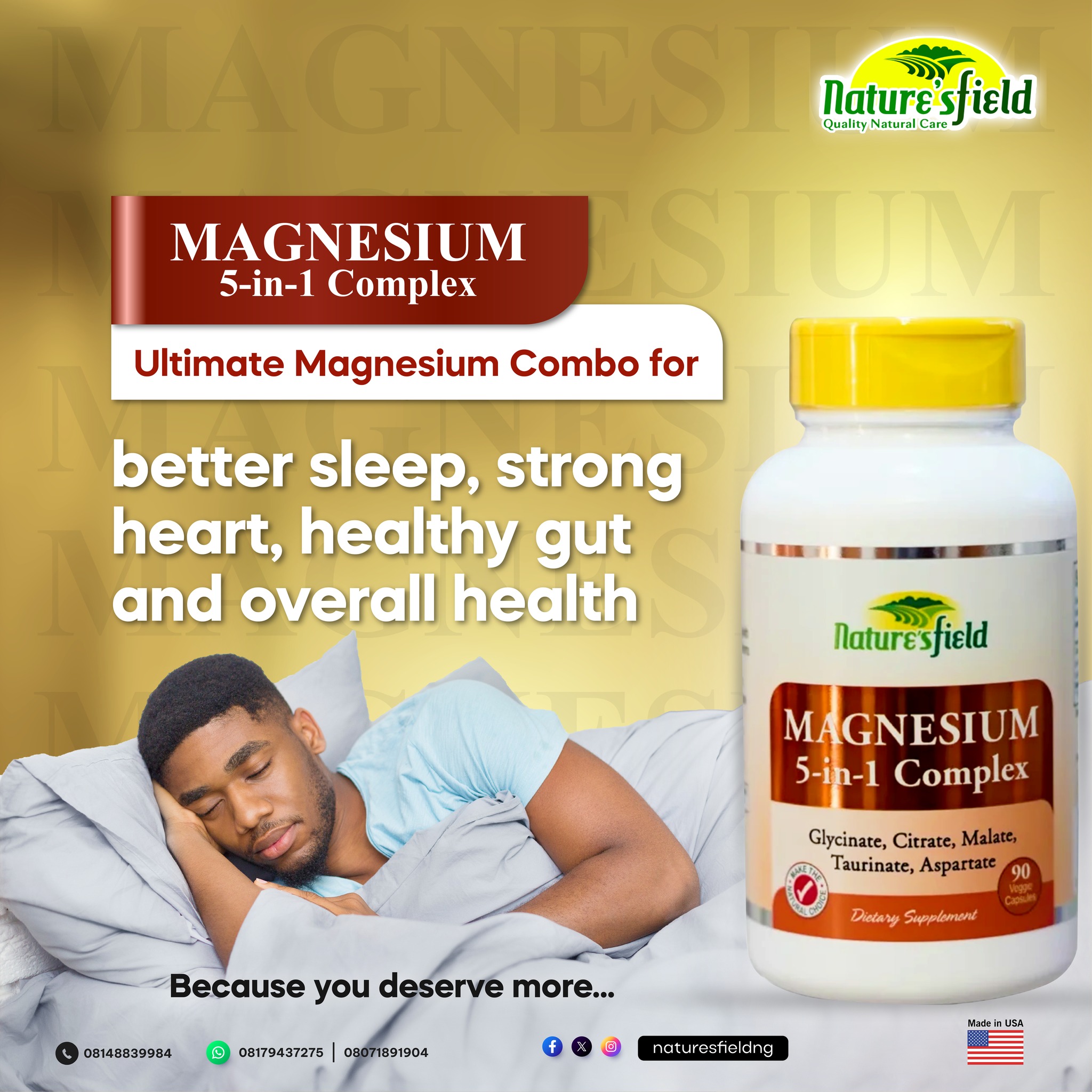 Nature's field Nigeria Facebook ad