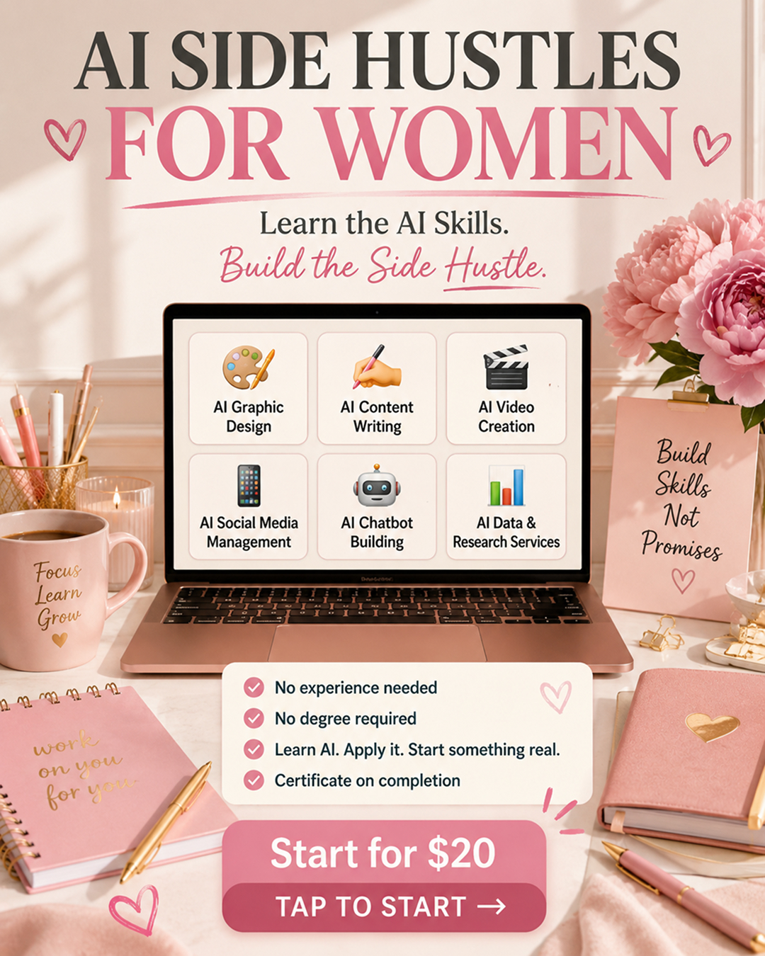 AI Simplified Facebook ad