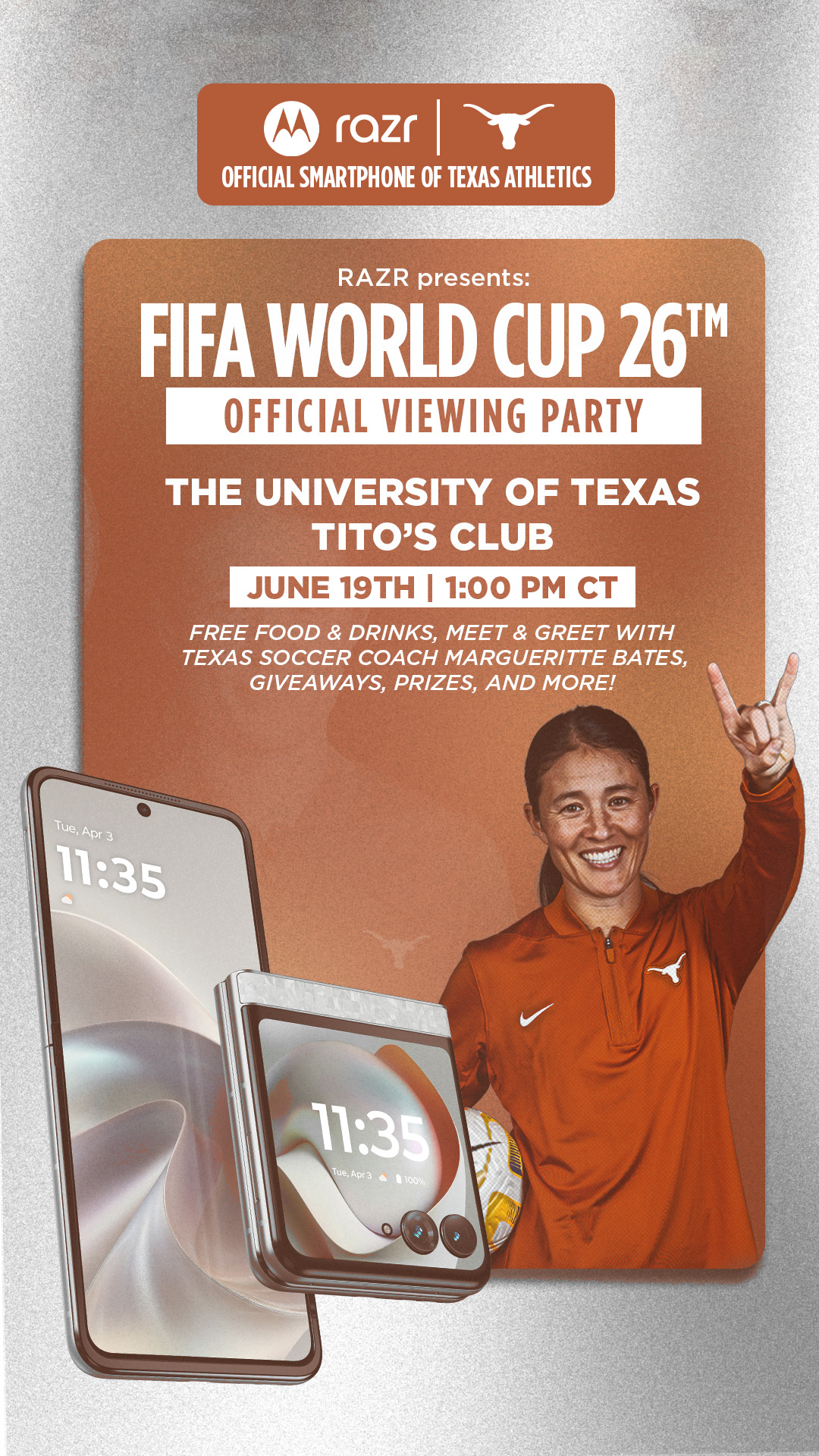 Texas Longhorns Facebook ad