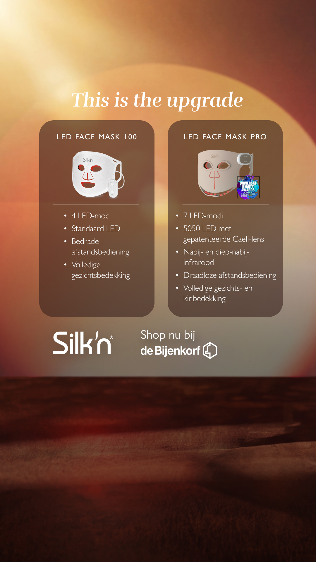 Silk'n Facebook ad