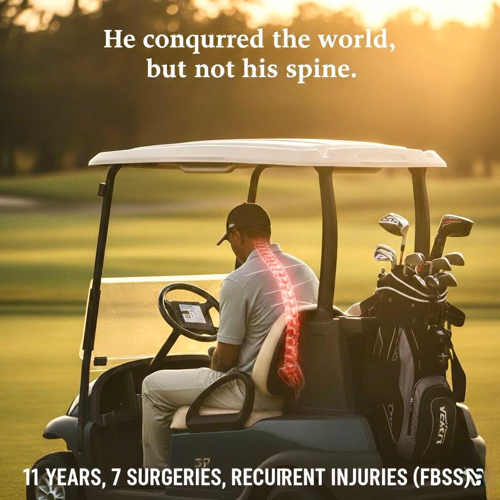 徐國峰醫師 Facebook ad: 醫案故事:高球名將Tiger Woods 的第七刀