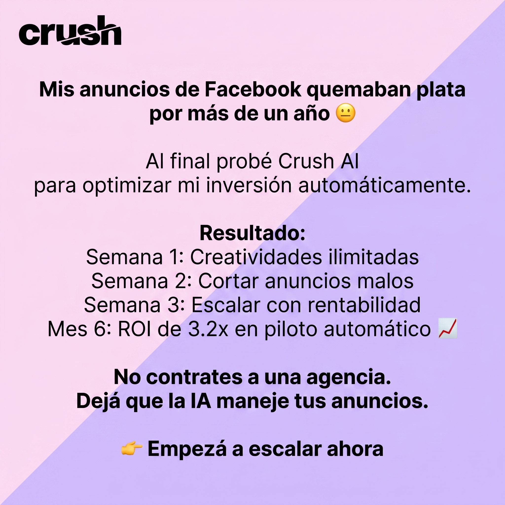 trycrush.ai Facebook ad