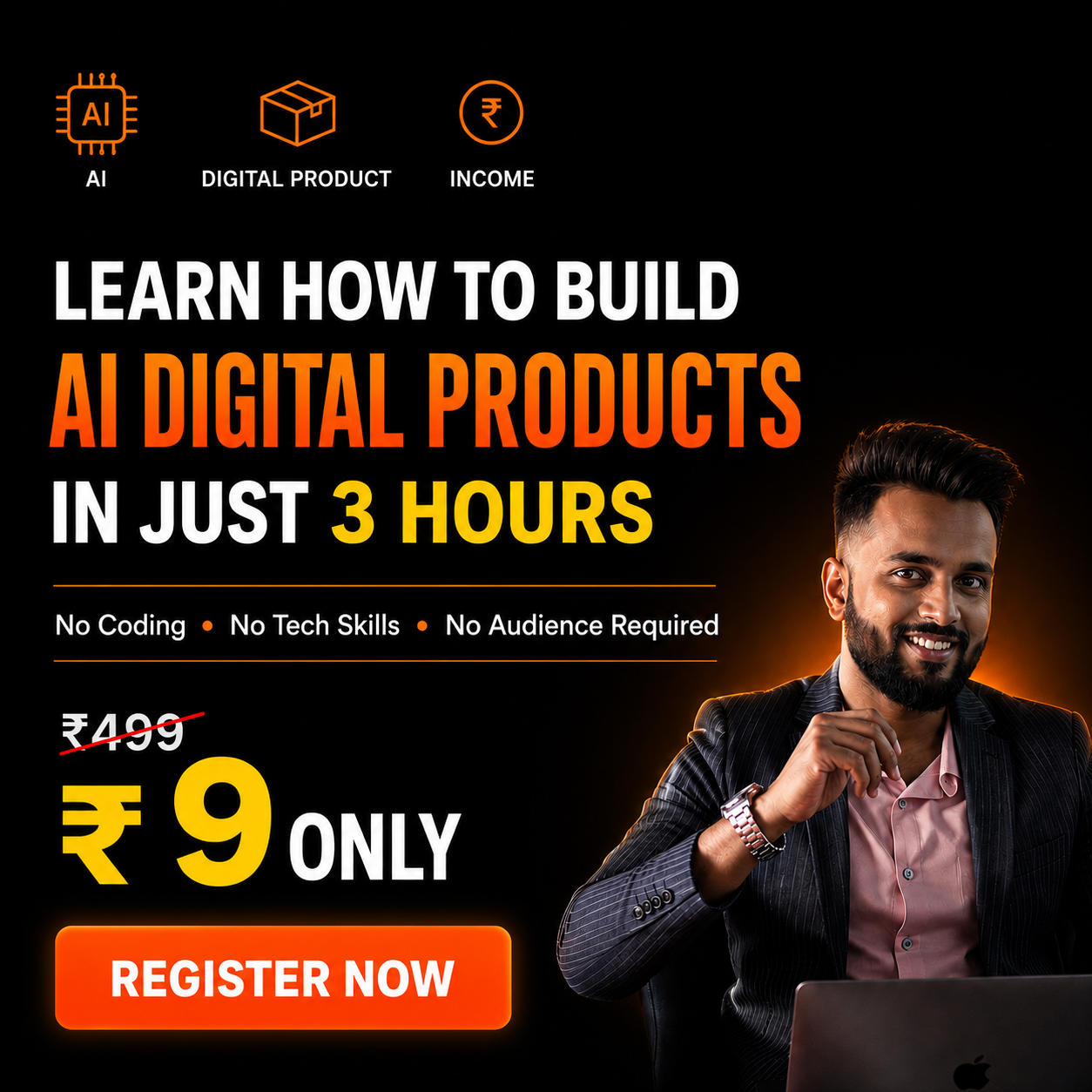 Dominators Business Tribe Facebook ad: For Working Professionals