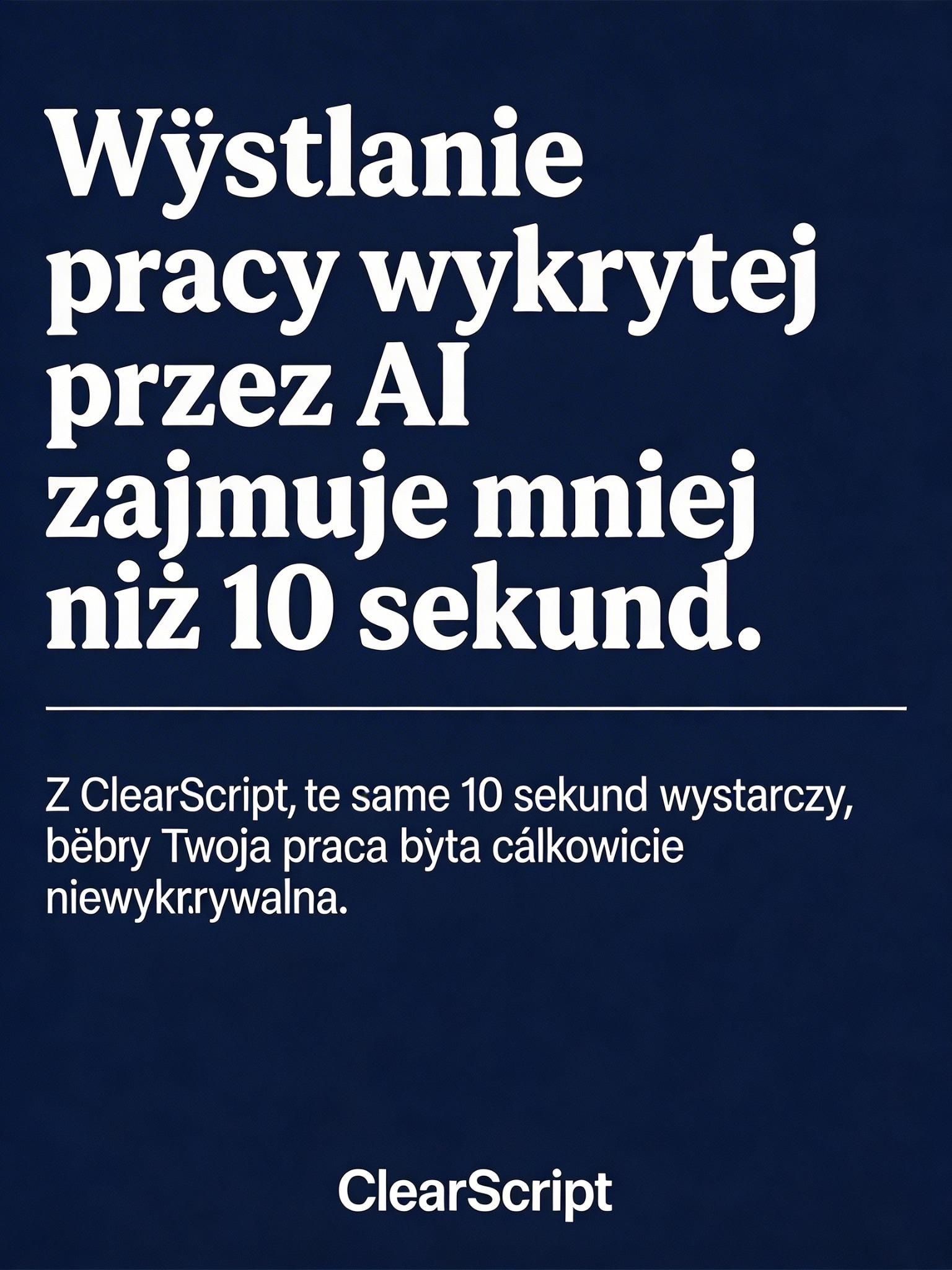 Beastr Facebook ad: Sprawdź swoje wypracowanie, zanim zrobi to Twój profesor