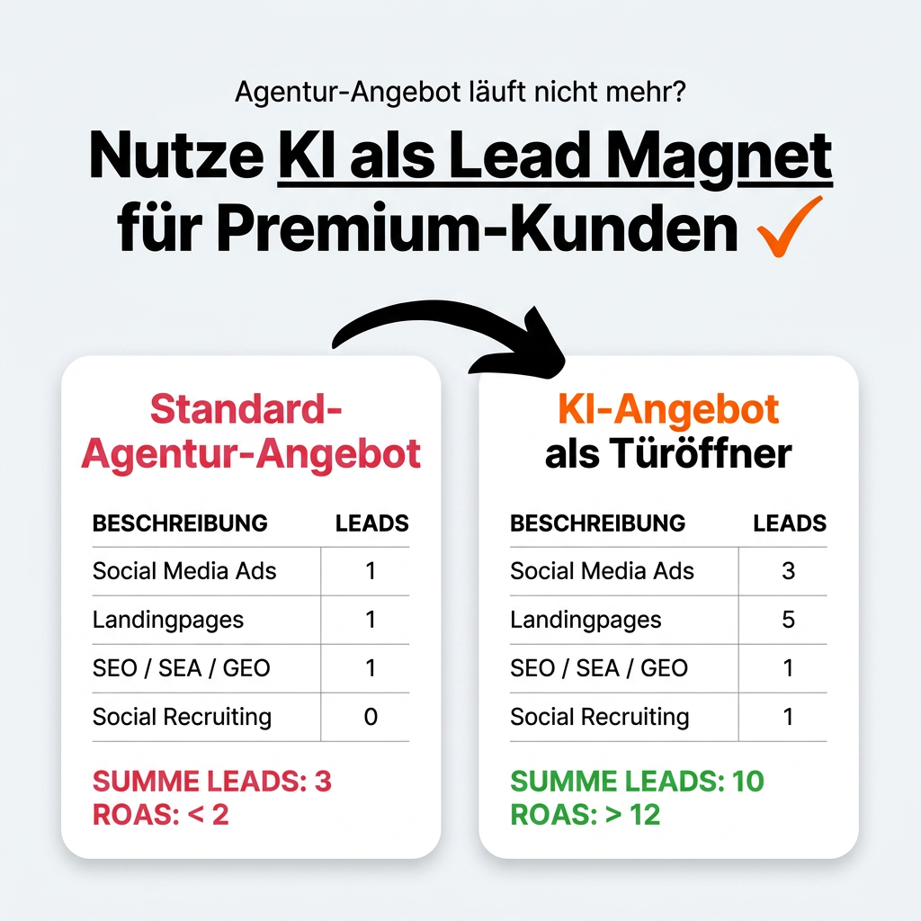 Daniel Lang Facebook ad: Neuer KI Lead Magnet für Marketing-Agenturen
