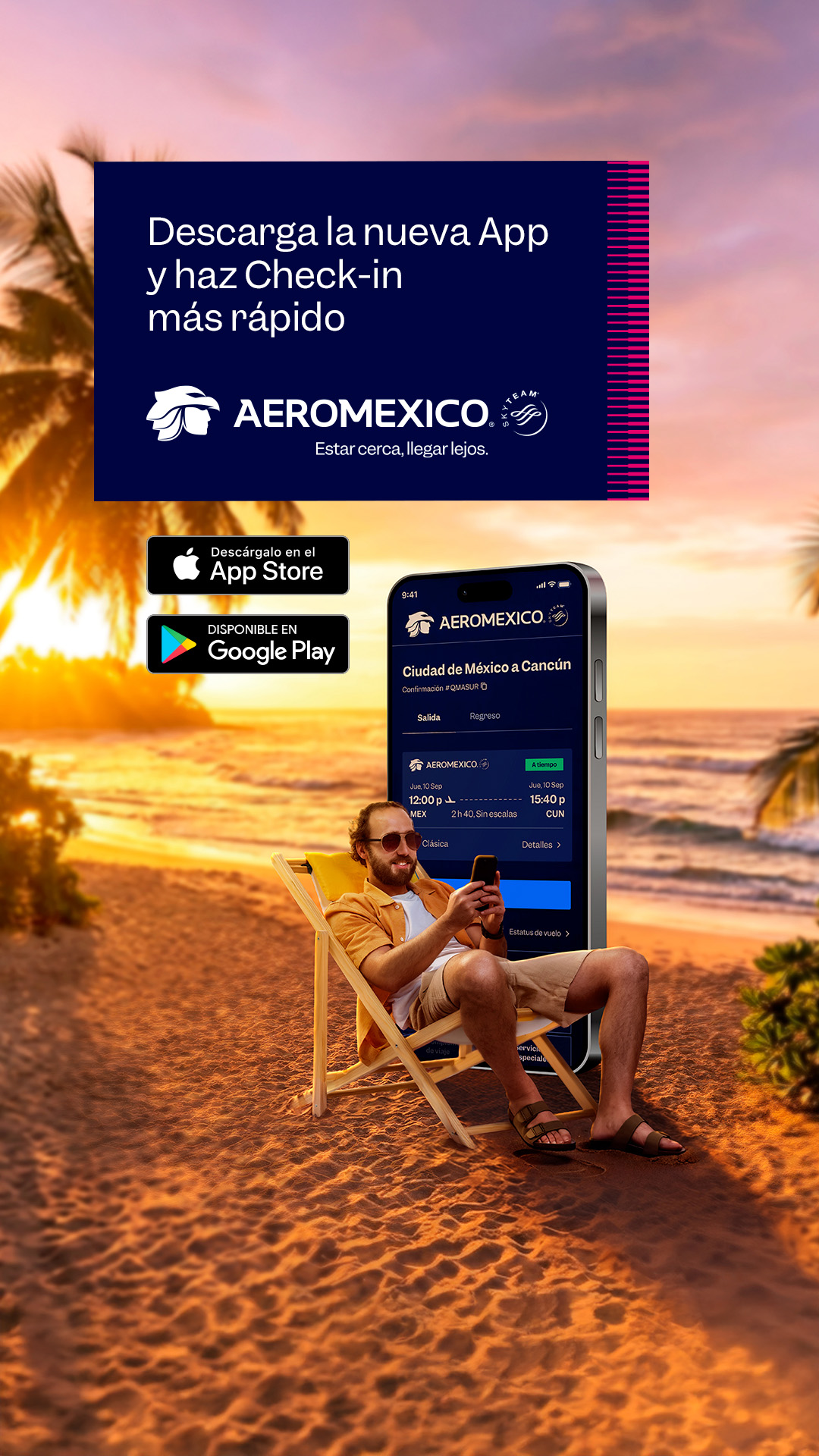 Aeromexico Facebook ad