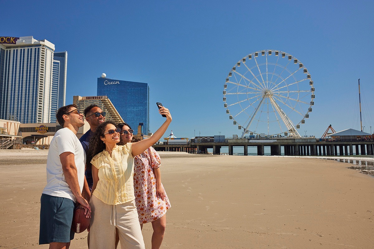 Jersey's Best Facebook ad: Nestled between land and sea, Atlantic City is…