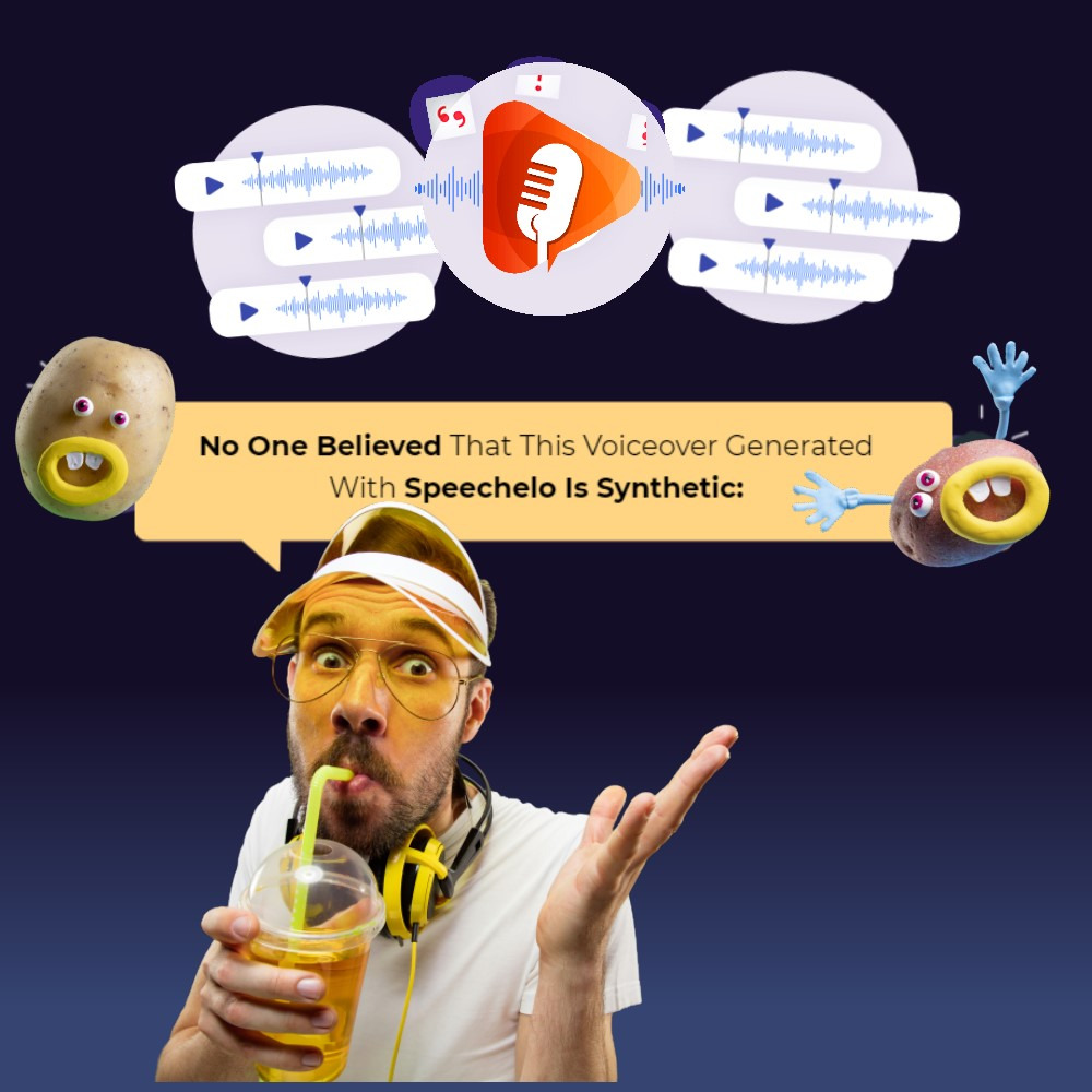 Speechelo Facebook ad