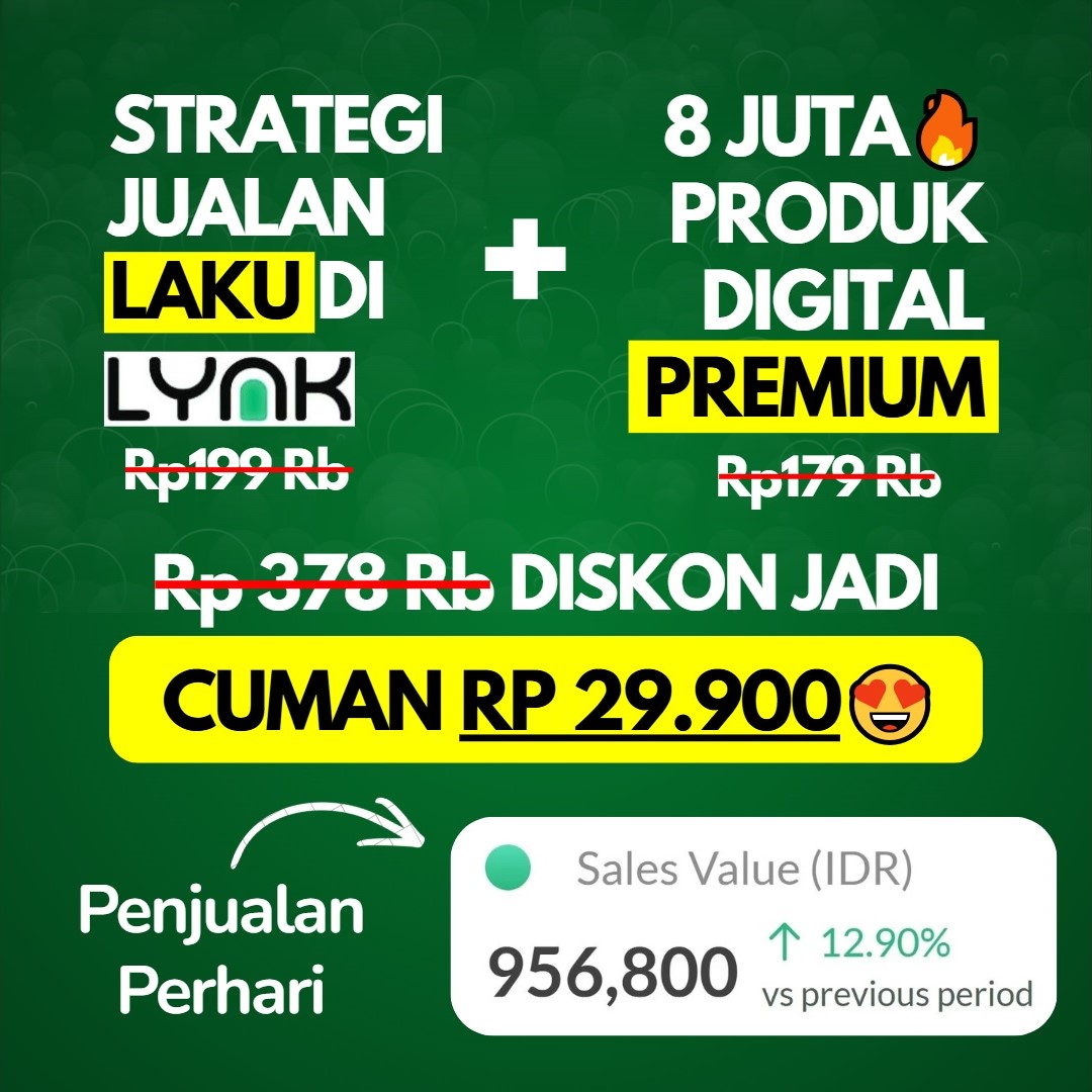Duit Dompet Facebook ad: 8 Juta Produk Digital Premium Siap Jual