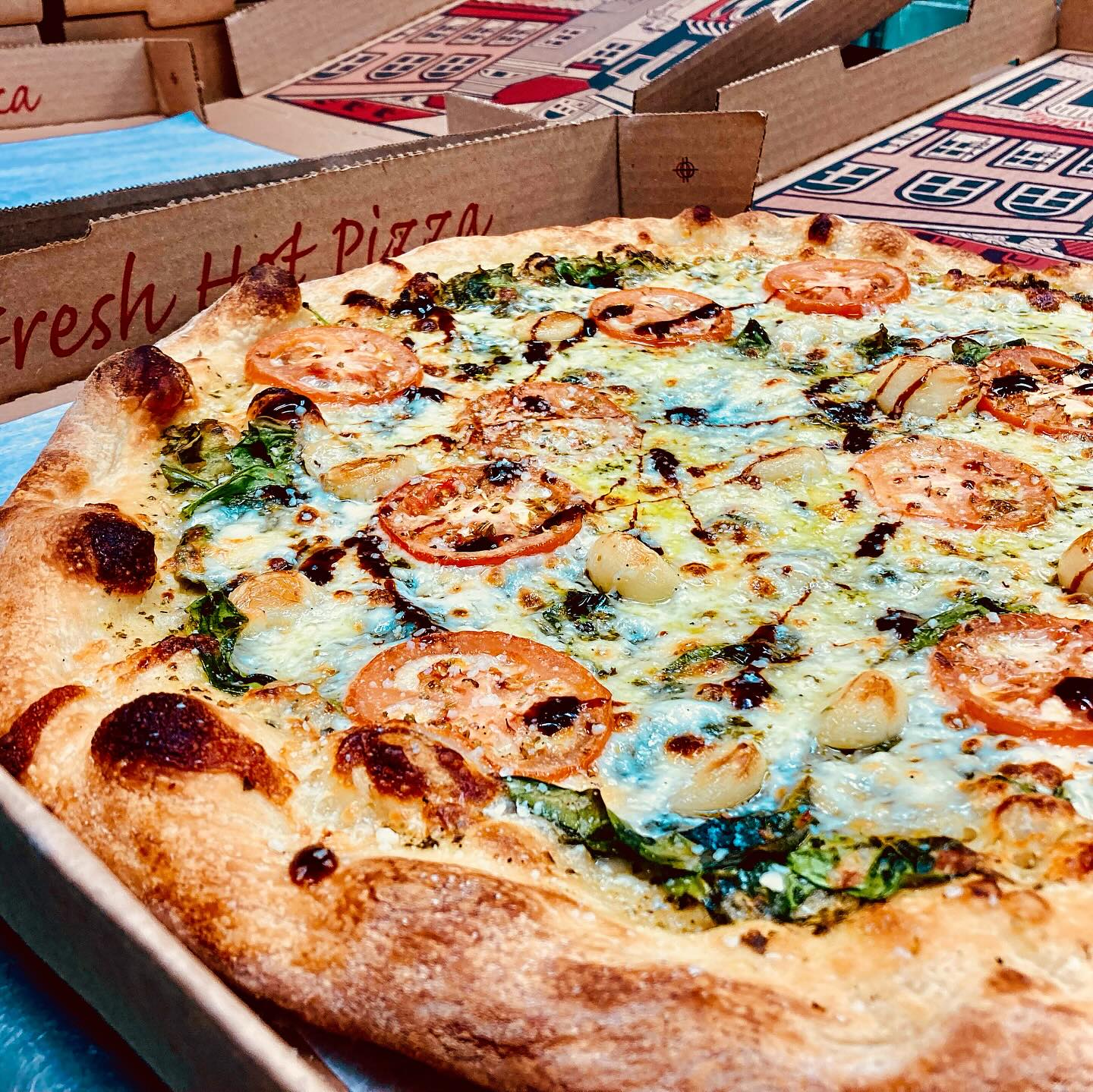 West Hillsborough Pizzeria Facebook ad: West Hillsborough Pizzeria is now OPEN!