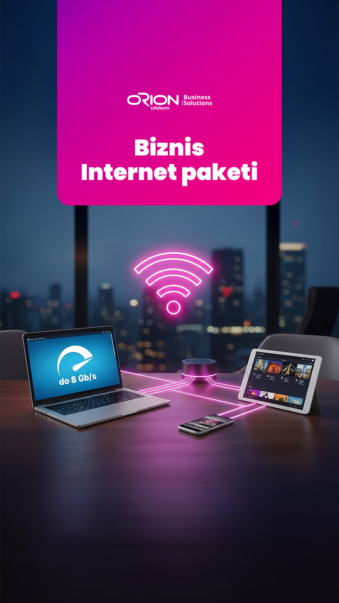 Orion Telekom Facebook ad