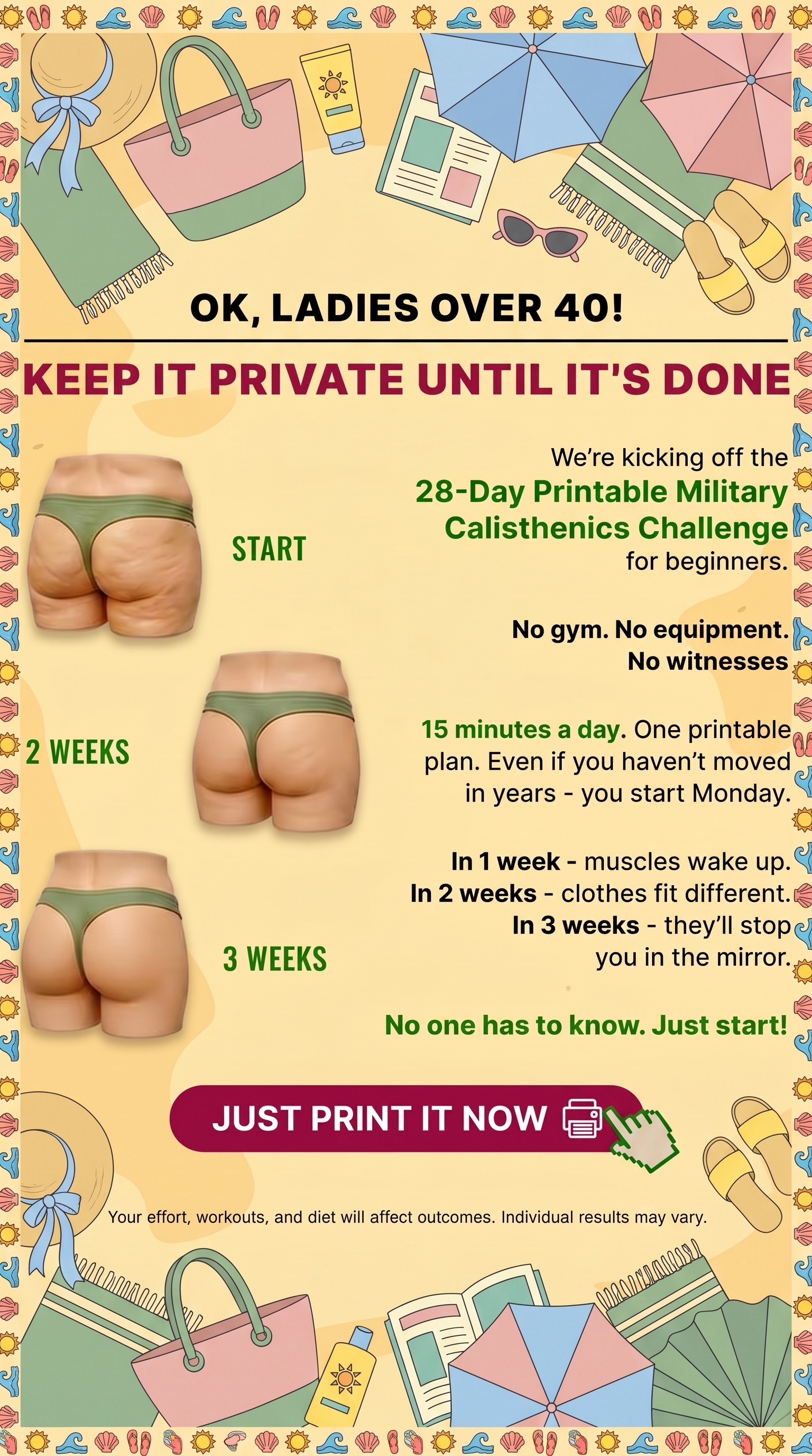 Warrior Workouts Facebook ad: Start Transformation Now!