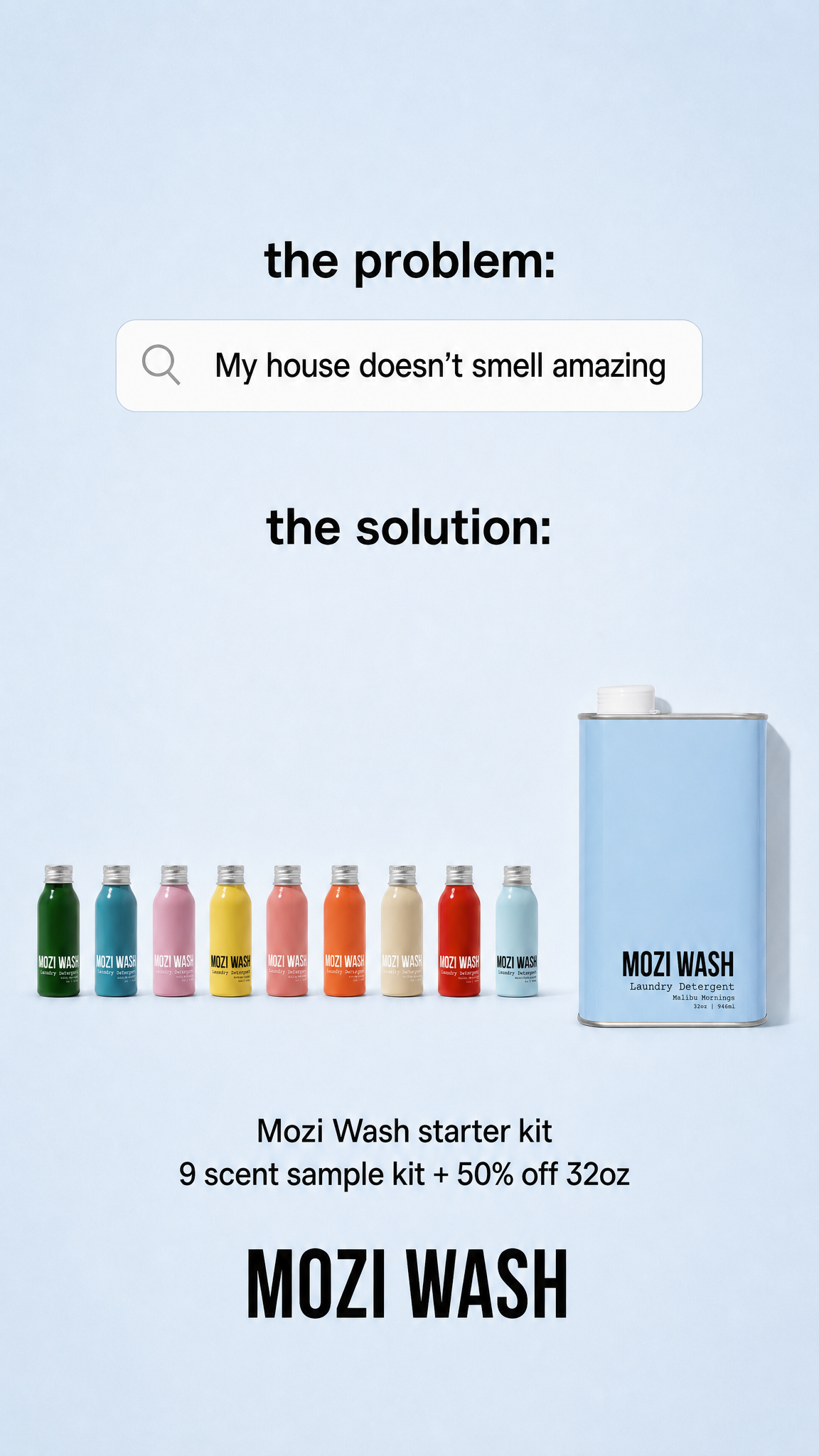 Mozi Wash Facebook ad