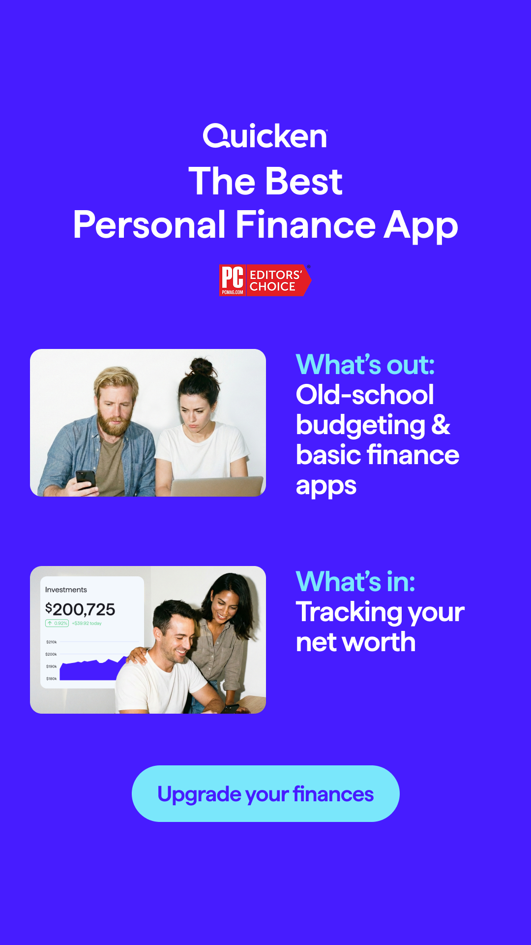 Quicken Facebook ad