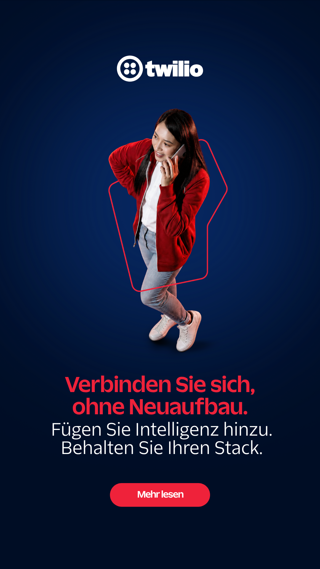Twilio Facebook ad