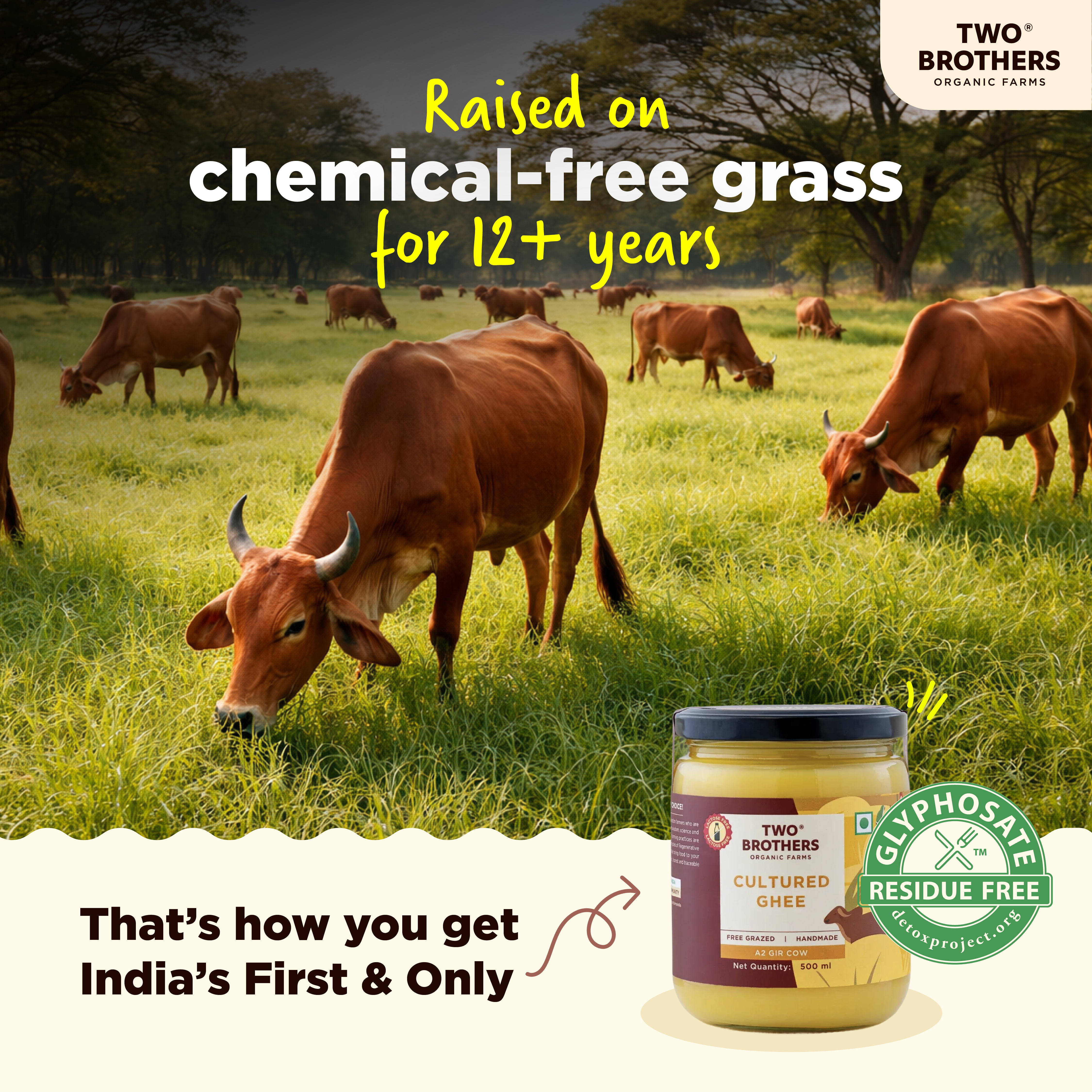 Two Brothers Organic Farms Facebook ad
